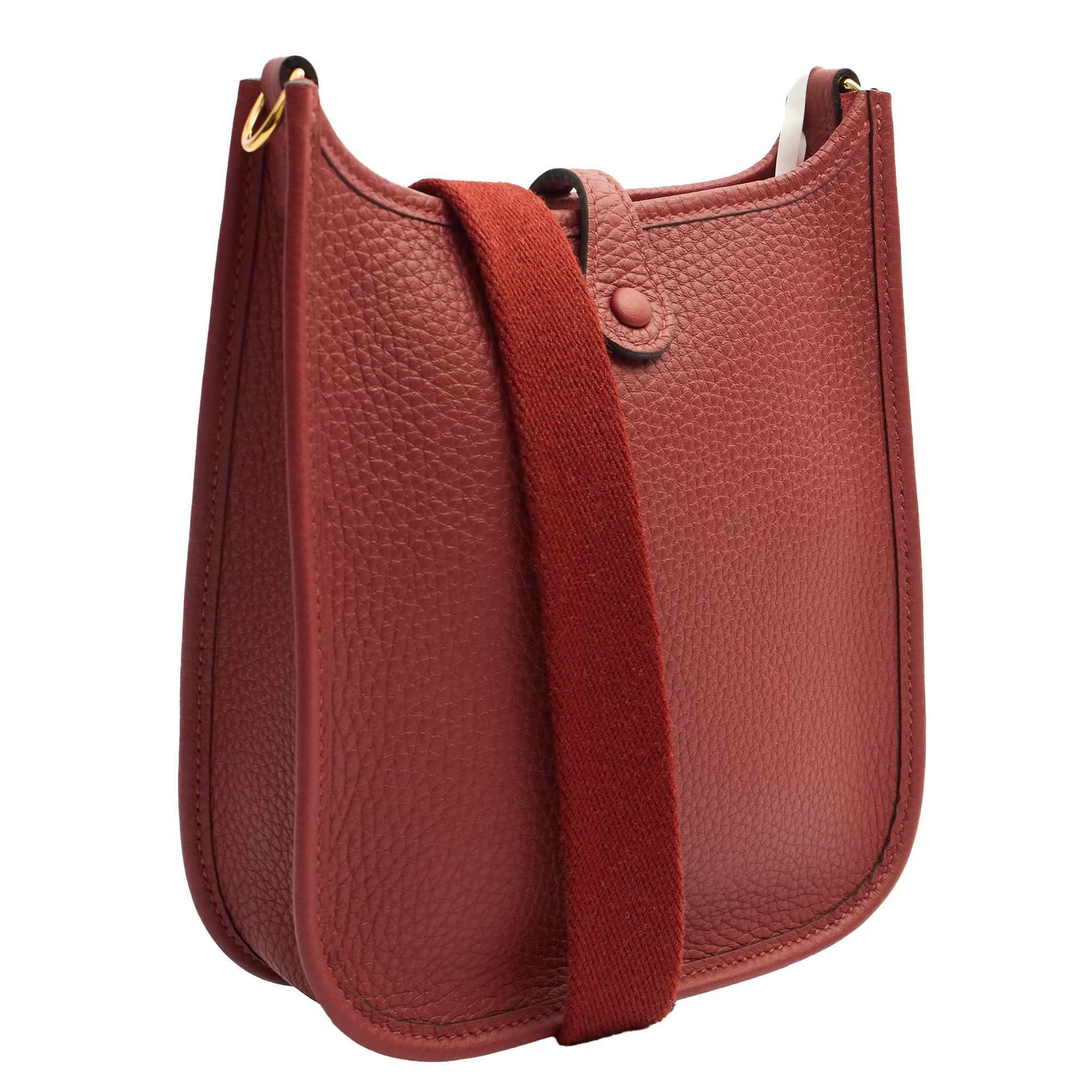 Picture of Hermes Cross Body Evelyne 16 in Rouge H, Togo Leather