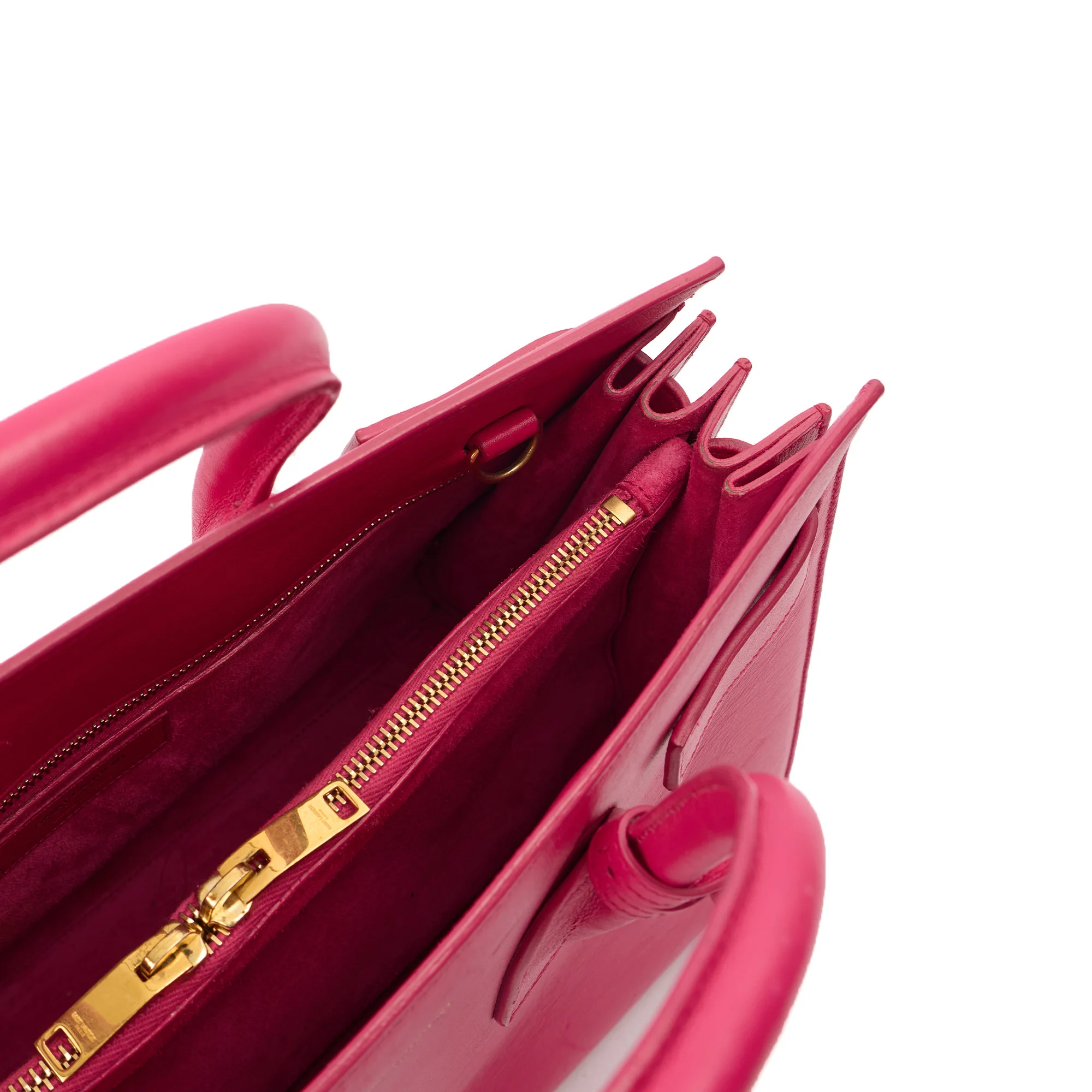 Picture of Saint Laurent Tote Sac de Jour in Pink, Calfskin Leather