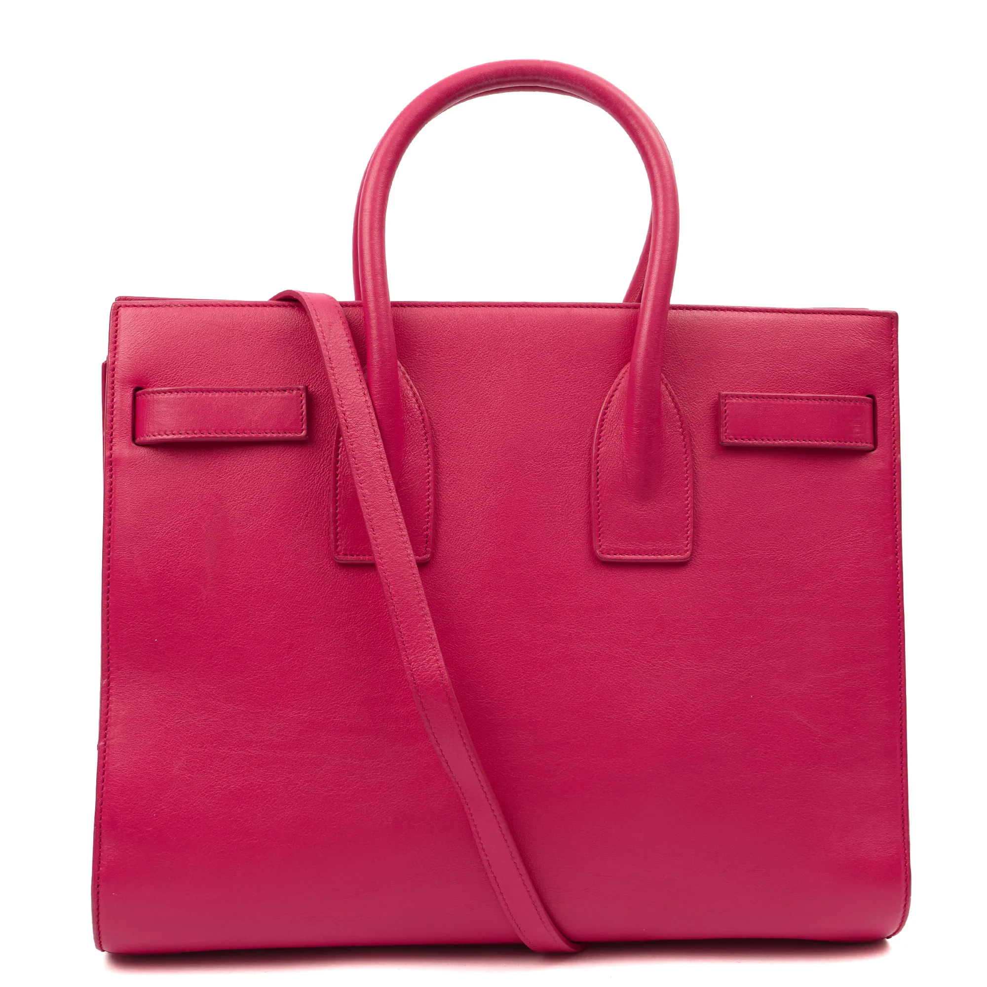Picture of Saint Laurent Tote Sac de Jour in Pink, Calfskin Leather