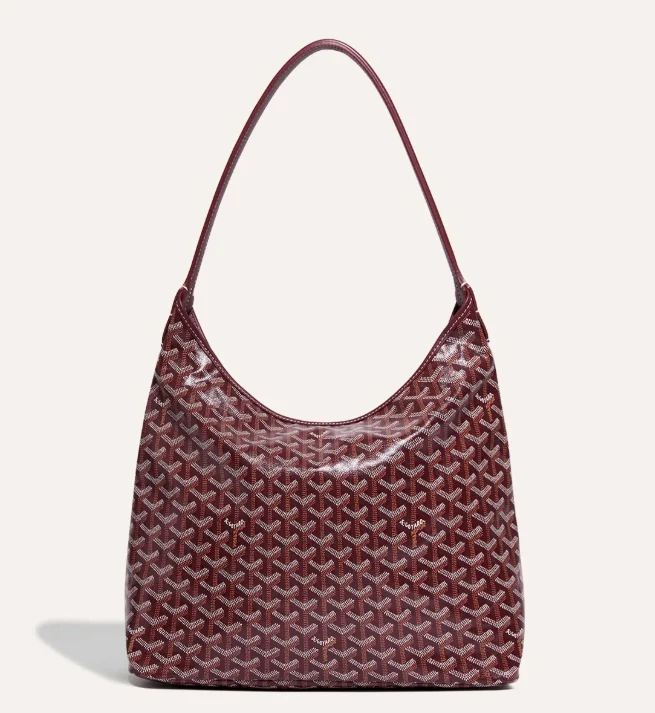 Goyard Bohème Hobo Bag in Burgundy – Pre-Owned Authentic