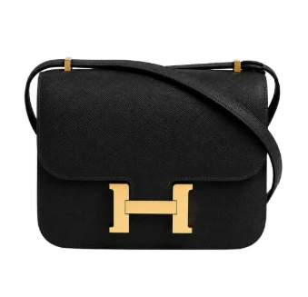 Hermes Constance 18 Epsom Leather Black with Gold Hardware - Pre-Owned Authentic