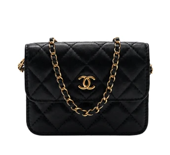 Chanel Lambskin Pearl Crush Flap with Chain