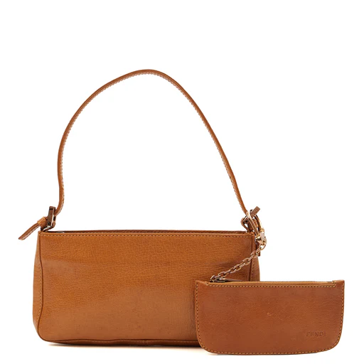 Picture of Fendi Shoulder Bag Shoulder Bag in Brown, Leather