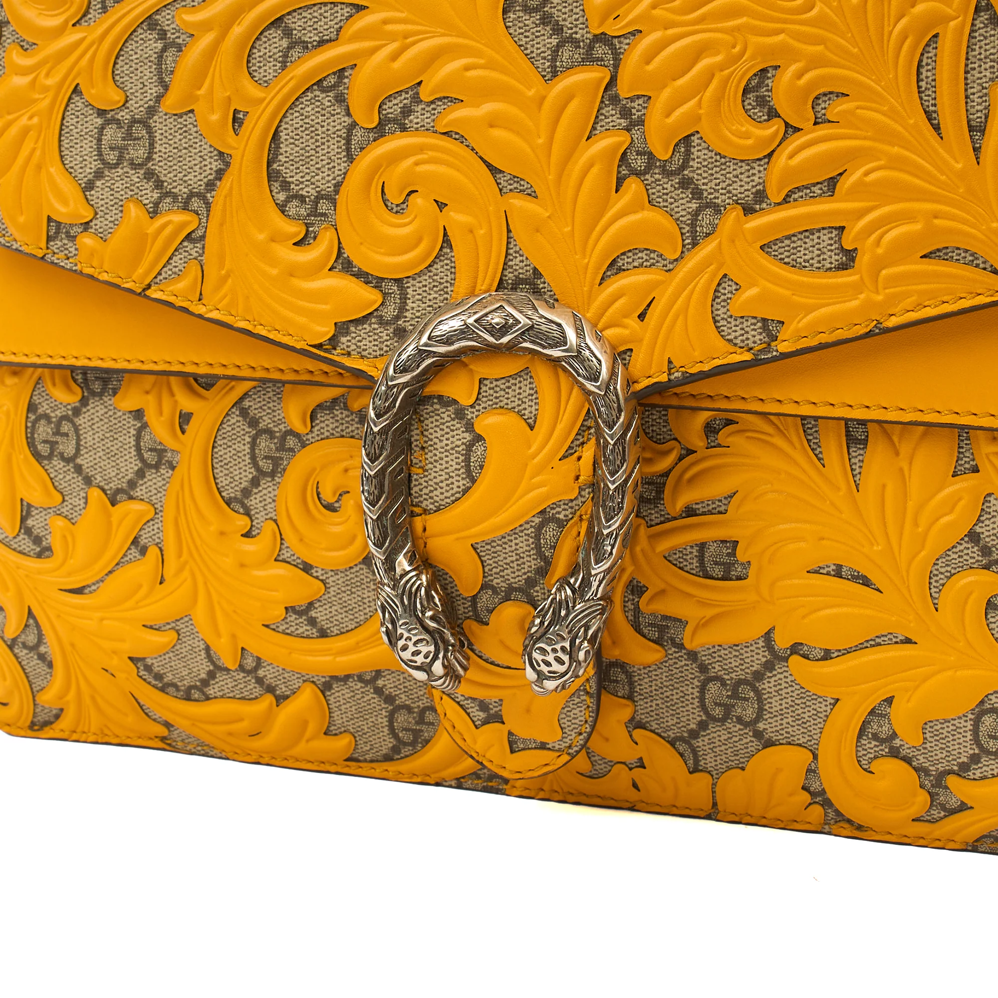 Picture of Gucci Shoulder Bag Dionysus - Medium in Yellow, Leather