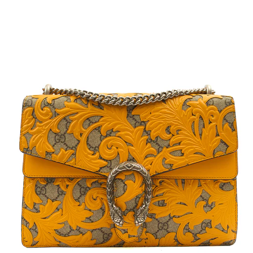 Picture of Gucci Shoulder Bag Dionysus - Medium in Yellow, Leather