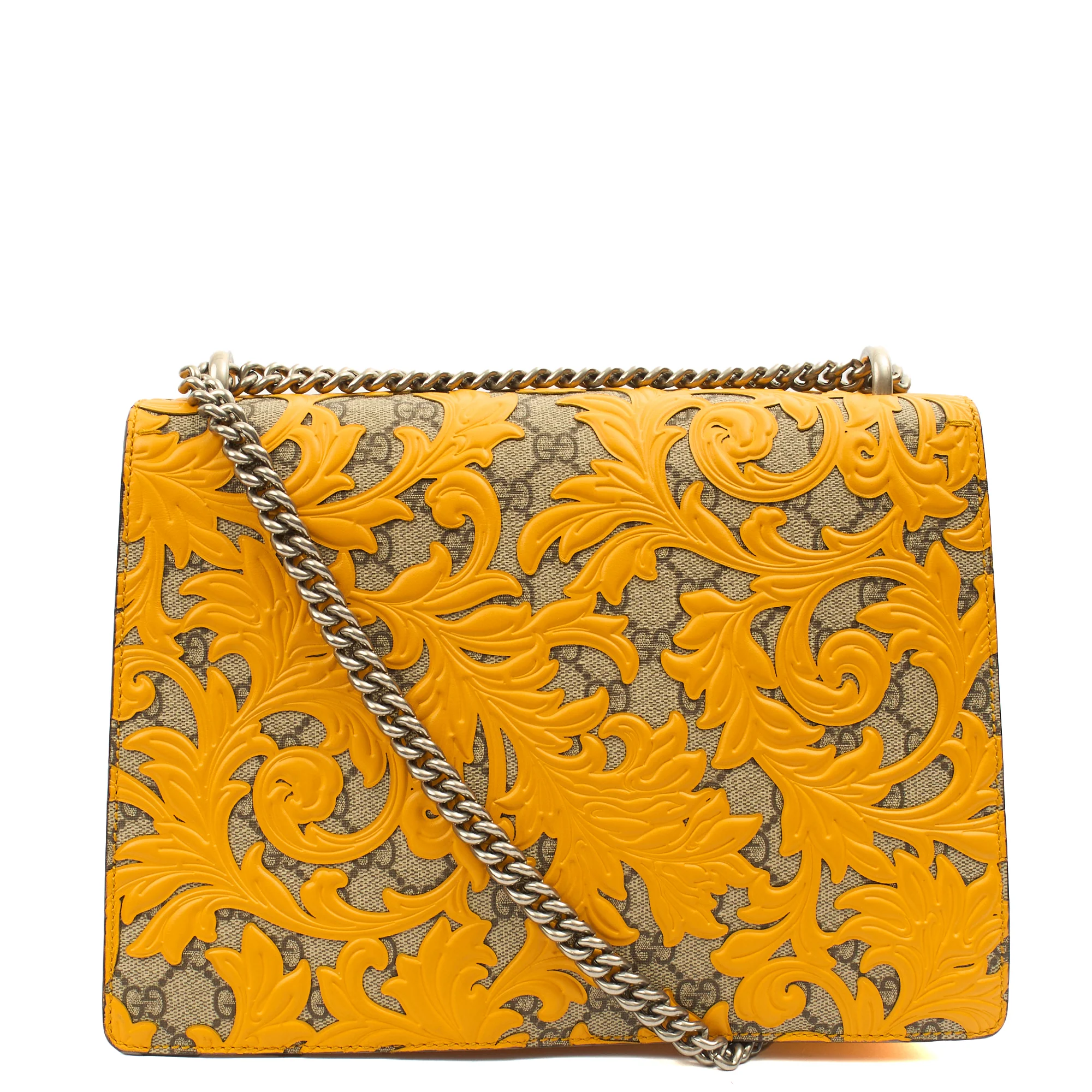 Picture of Gucci Shoulder Bag Dionysus - Medium in Yellow, Leather