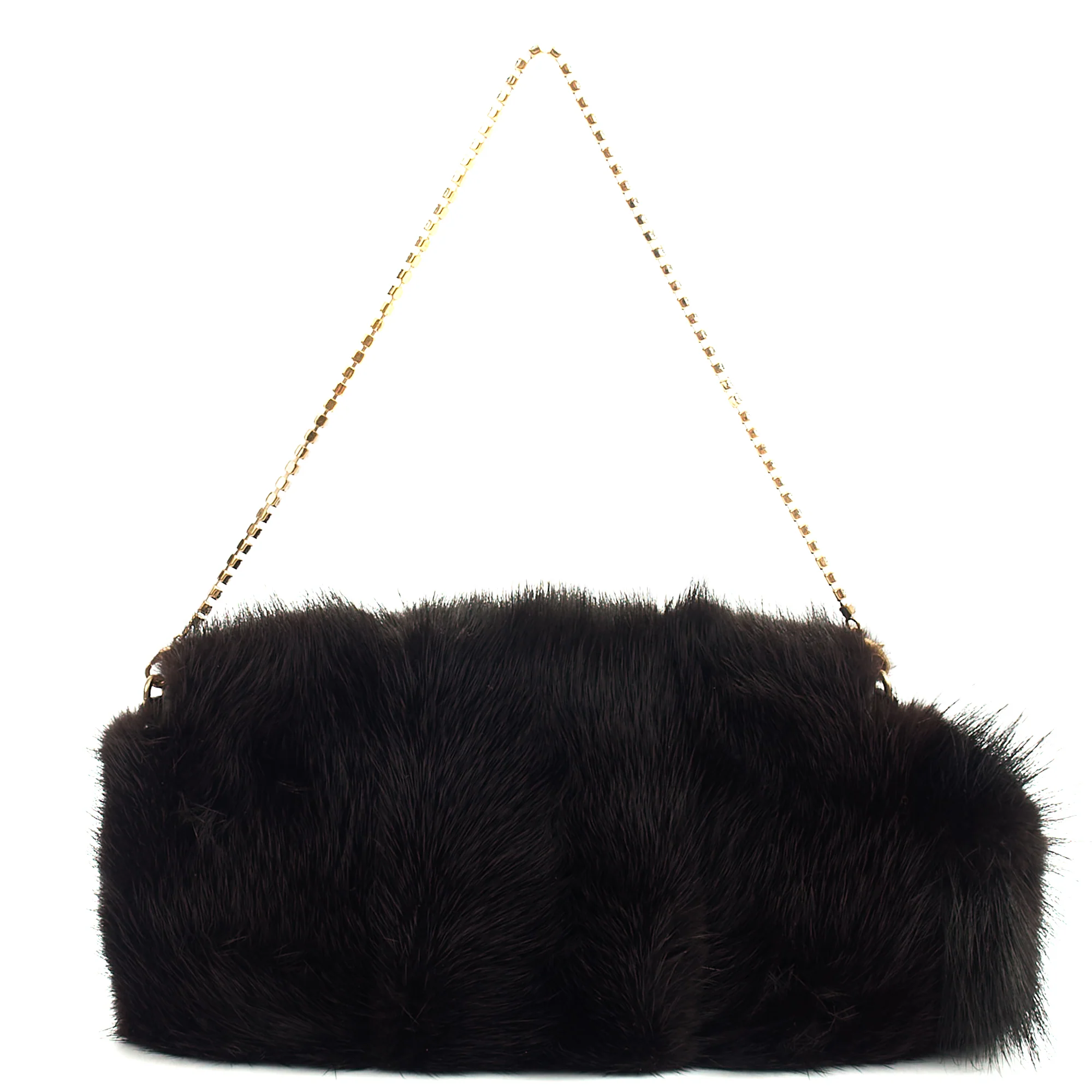 Picture of Gucci Clutch 1955 Horsebit Shoulder Bag in Black, Exotic