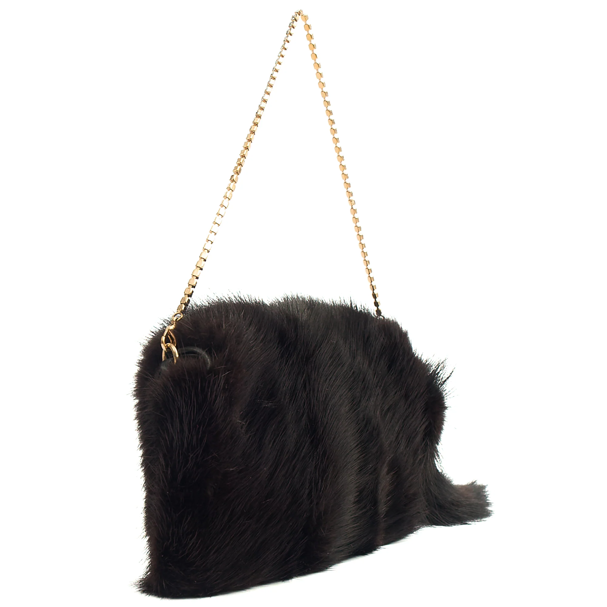 Picture of Gucci Clutch 1955 Horsebit Shoulder Bag in Black, Exotic