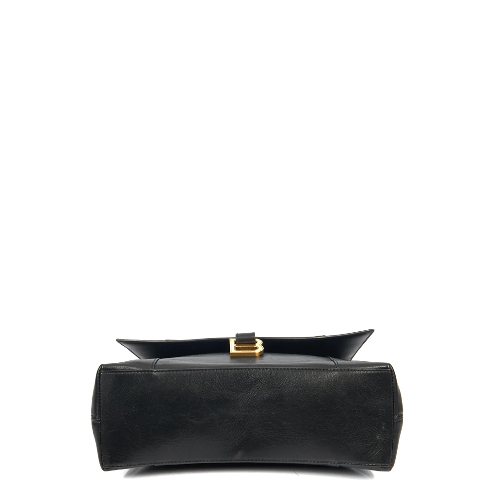 Picture of Balenciaga Shoulder Bag Downtown - Small in Black, Veau (Calfskin)