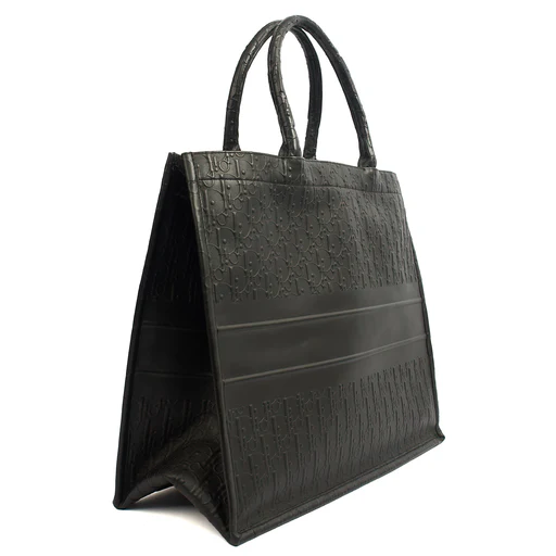Picture of Christian Dior Tote Book Tote - Large in Black, Leather
