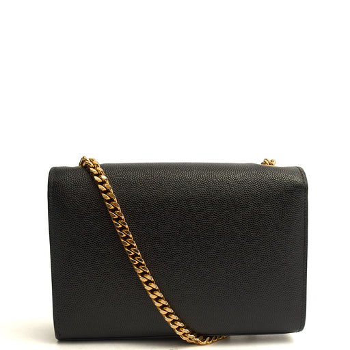 Picture of Saint Laurent Shoulder Bag Kate Small in Black, Calfskin Leather
