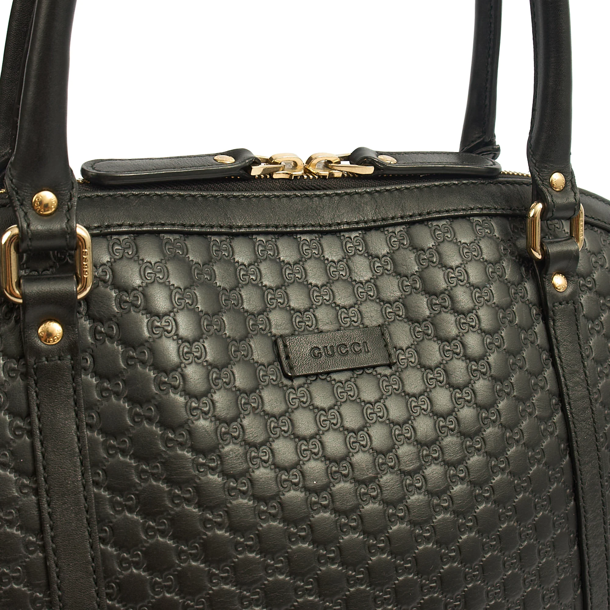 Picture of Gucci Cross Body Guccisima Tote in Black, Guccissima