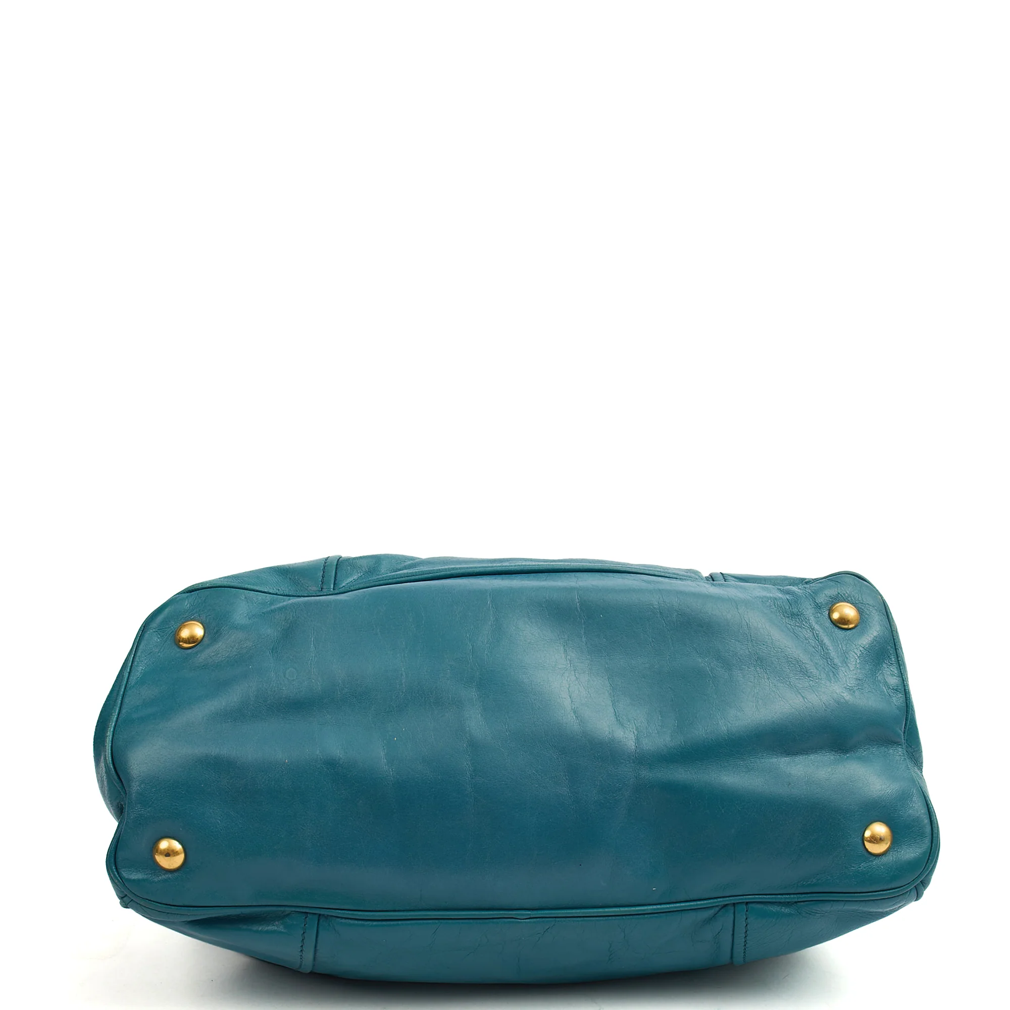 Picture of Miu Miu Tote Tote in Blue, Exotic Effect Leather