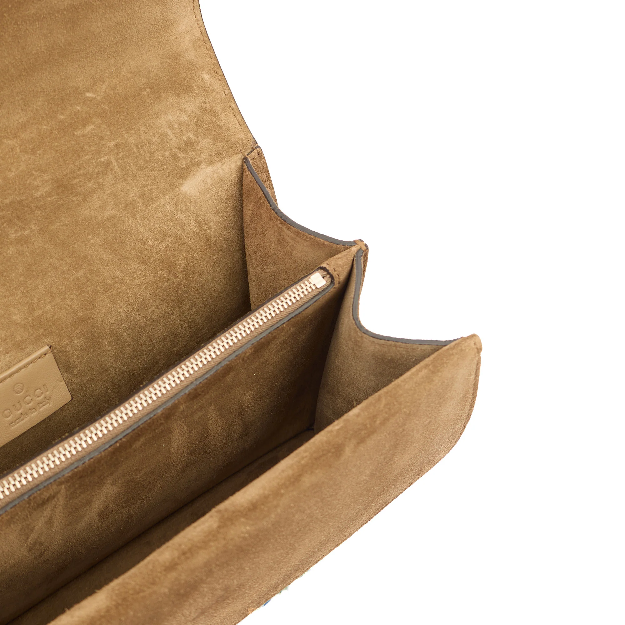 Picture of Gucci Cross Body Dionysus - Small in Blue Blooms, GG Supreme Canvas