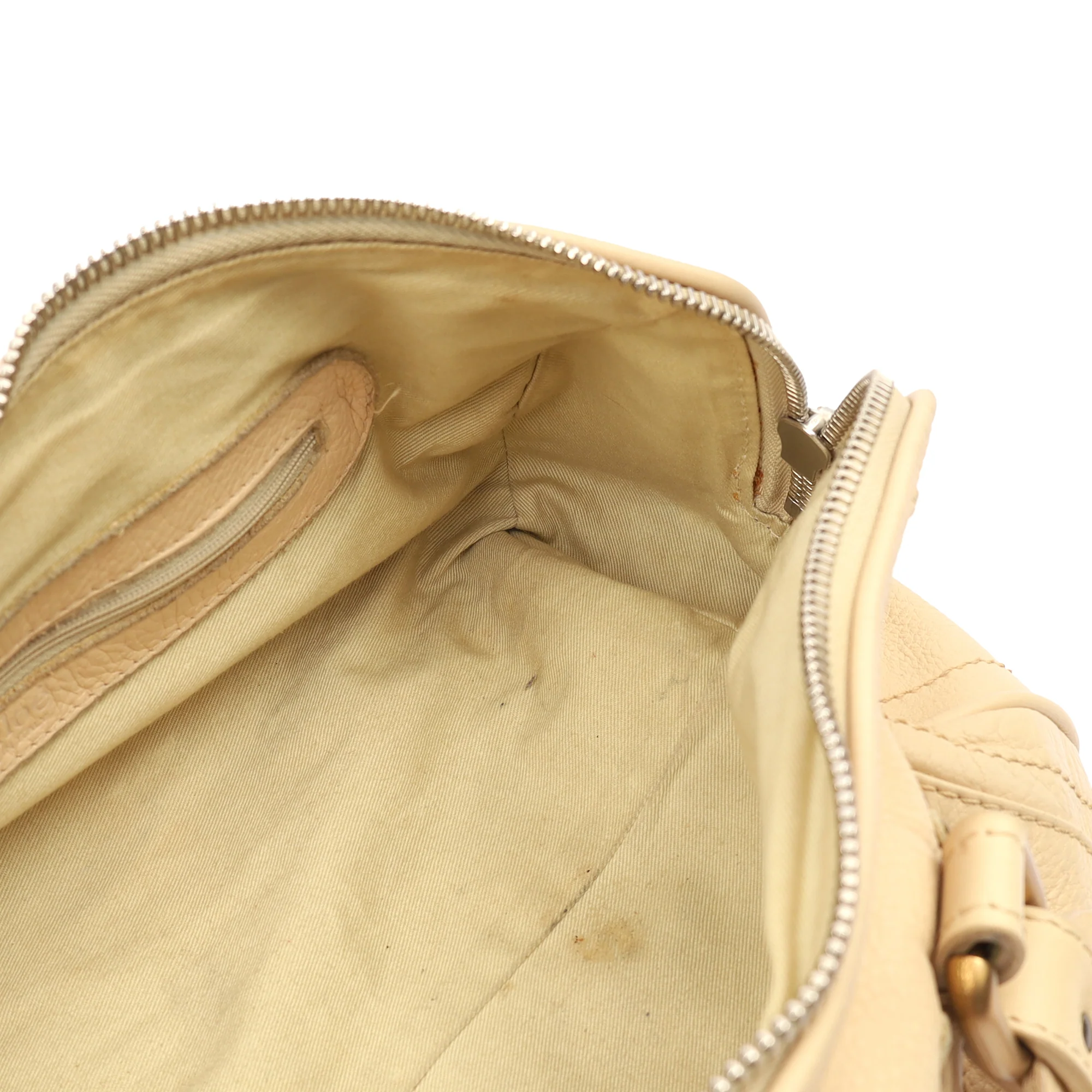 Picture of Chloe Tote Paddington in Cream, Leather