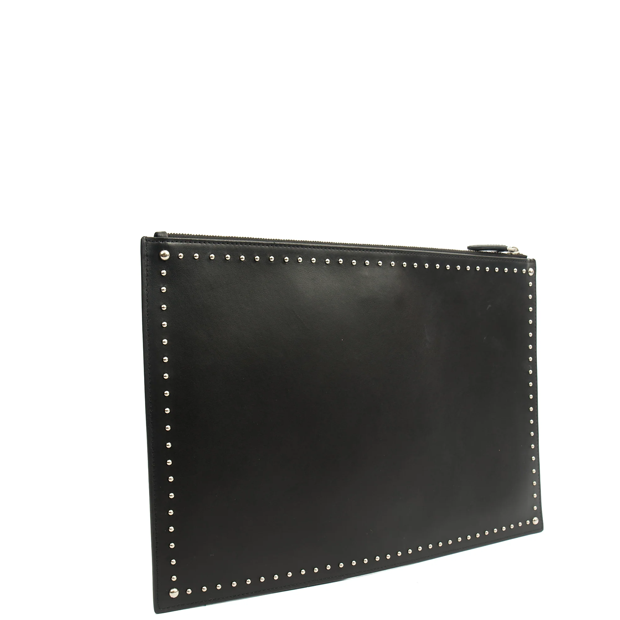 Picture of Givenchy Clutch Zip Pouch in Black, Box Calfskin