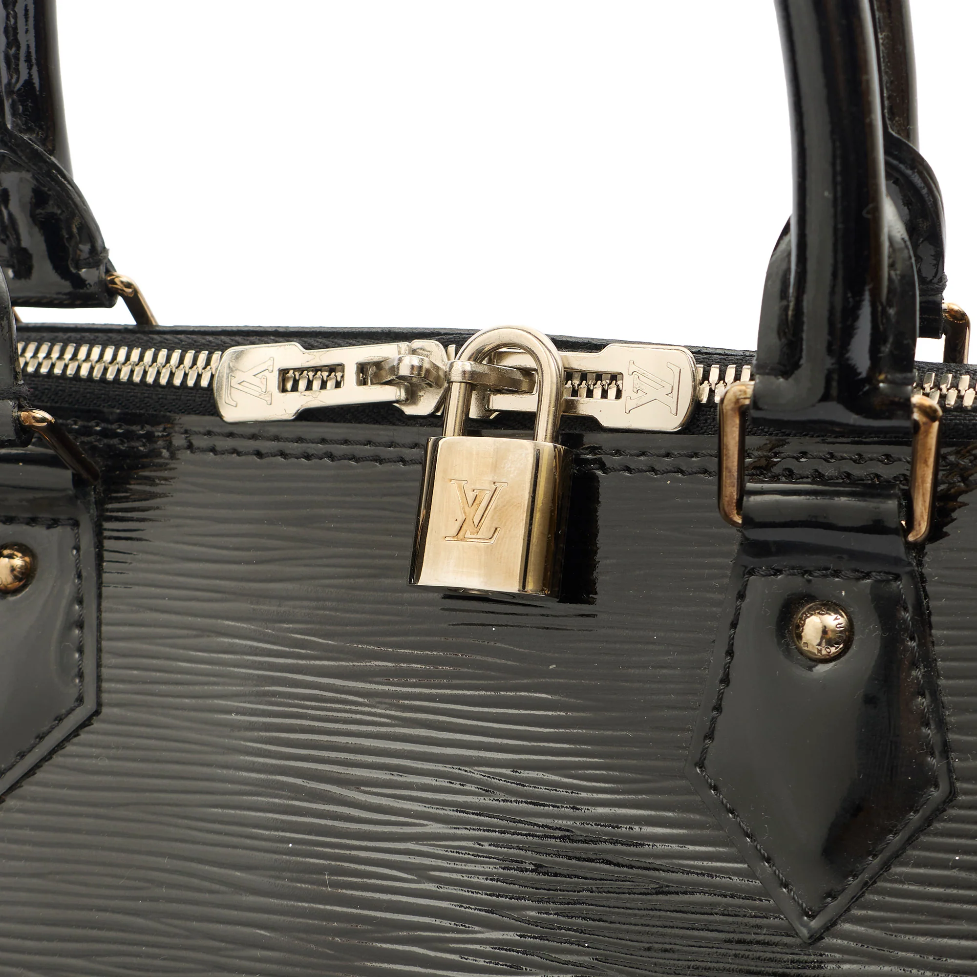Picture of Louis Vuitton Tote Alma GM in Black, Epi Leather