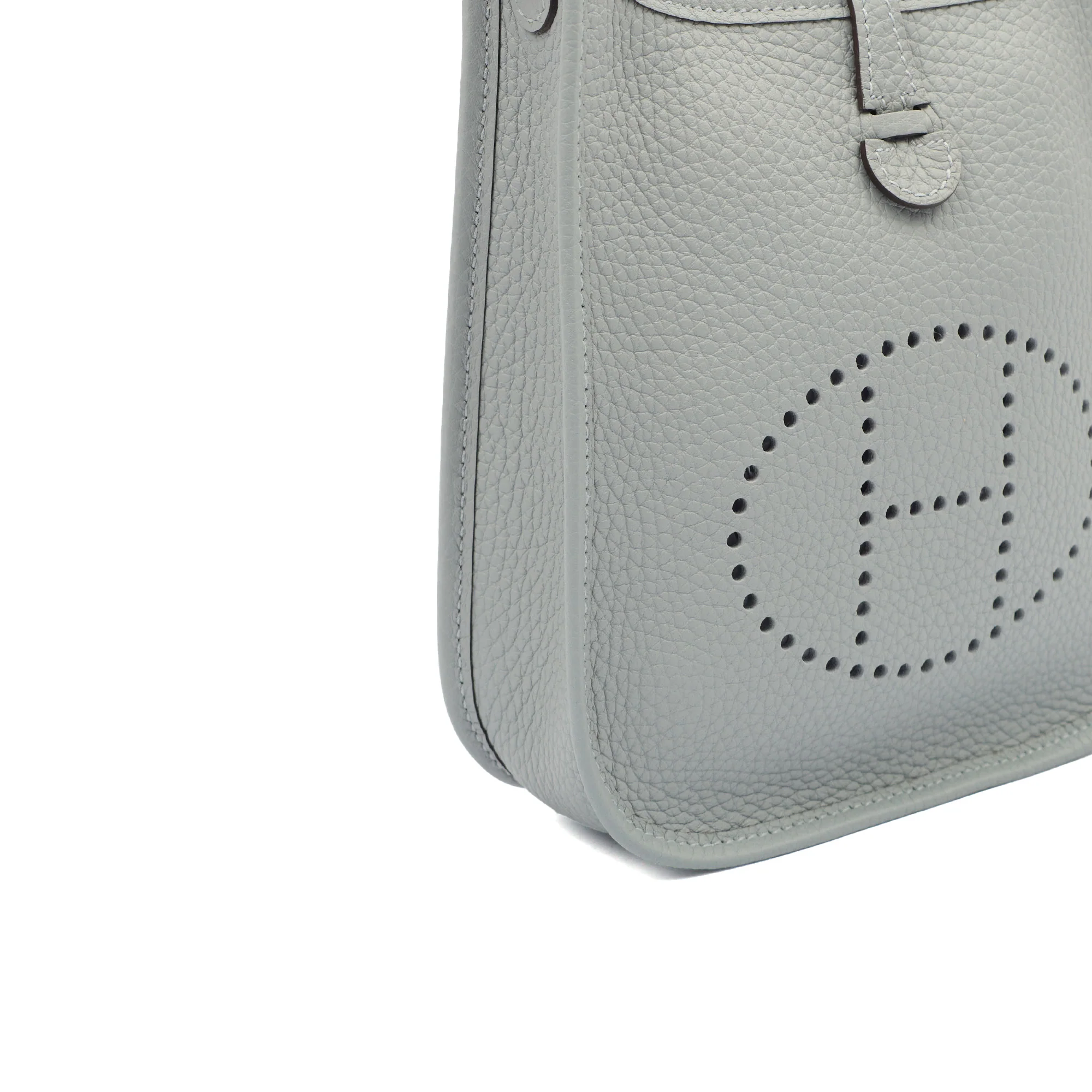 Picture of Hermes Cross Body Evelyne 16 (TPM) in Gris Pantin, Clemence Leather