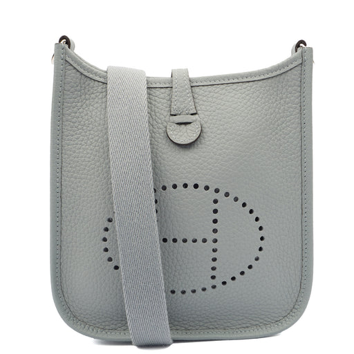 Picture of Hermes Cross Body Evelyne 16 (TPM) in Gris Pantin, Clemence Leather