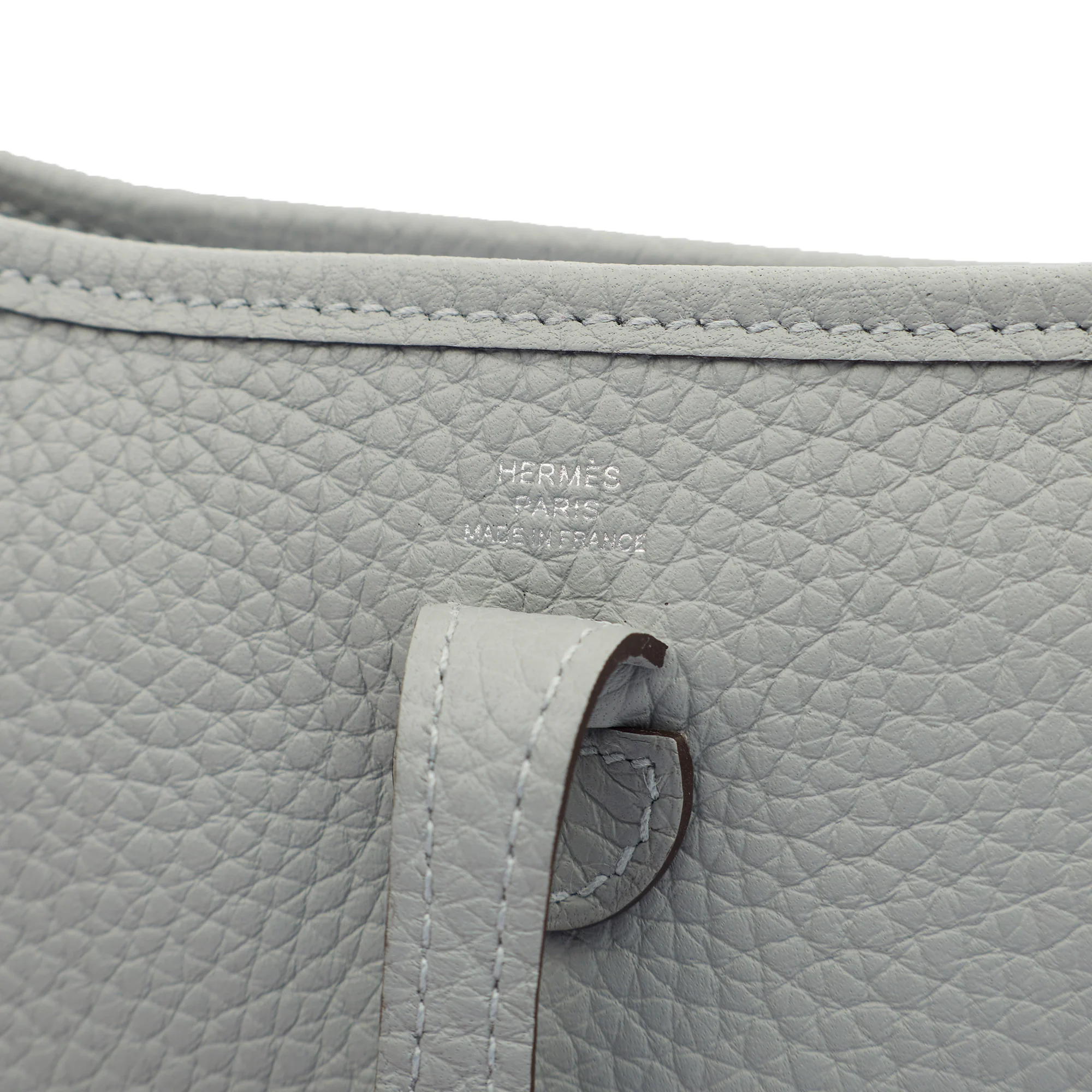 Picture of Hermes Cross Body Evelyne 16 (TPM) in Gris Pantin, Clemence Leather