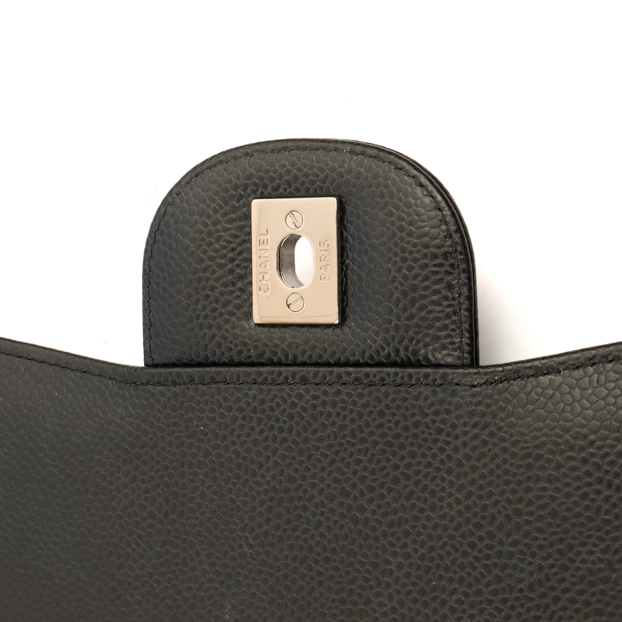 Picture of Chanel Shoulder Bag Classic Double Flap - Large in Black, Caviar Leather