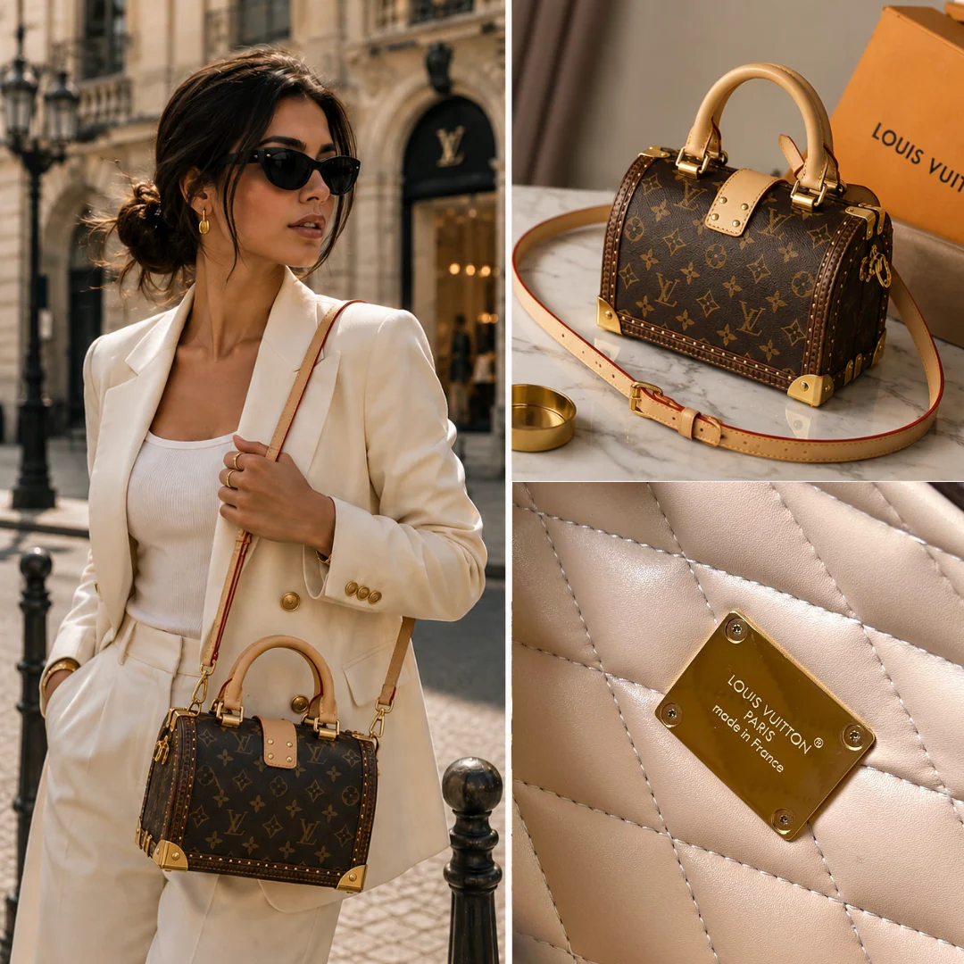 Louis Vuitton Speedy Trunk Monogram M11154