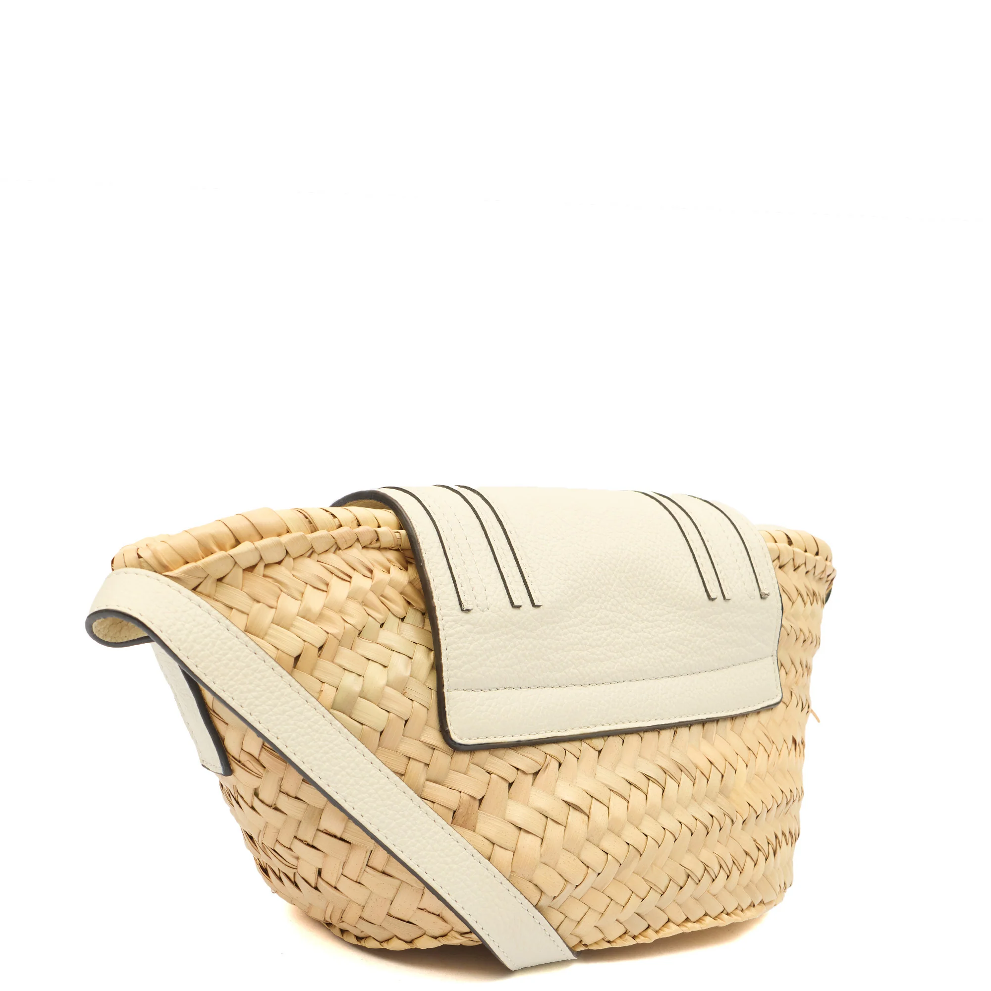 Picture of Chloe Tote Marcie Basket Bag- Mini in Neutral, Other