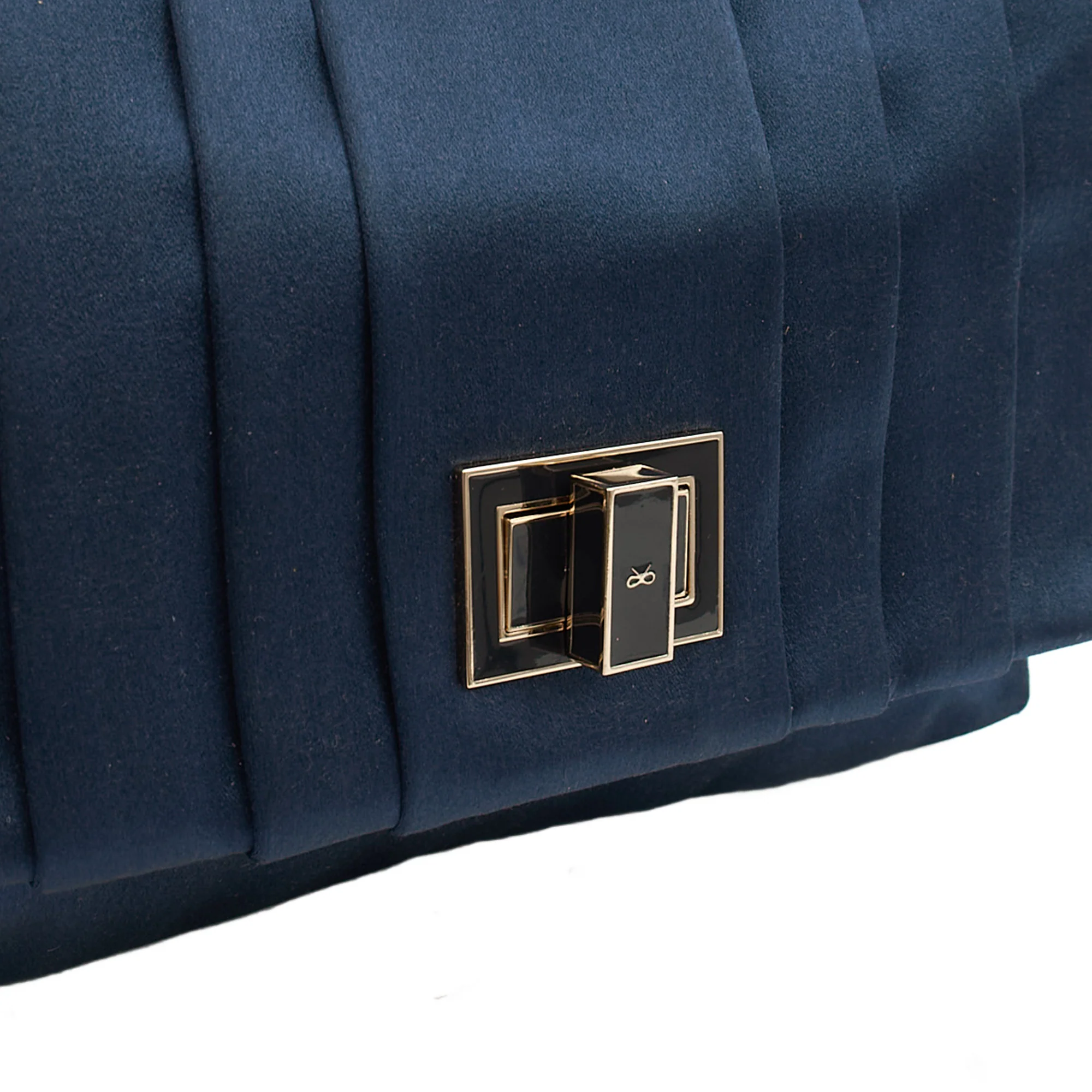 Picture of Anya Hindmarch Shoulder Bag Shoulder Bag in Navy, Fabric