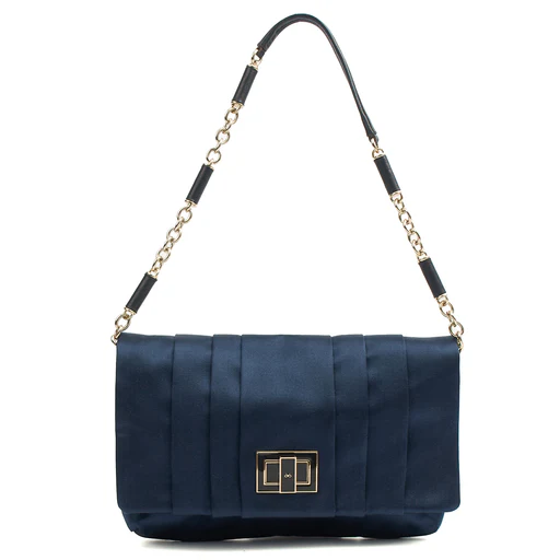 Picture of Anya Hindmarch Shoulder Bag Shoulder Bag in Navy, Fabric