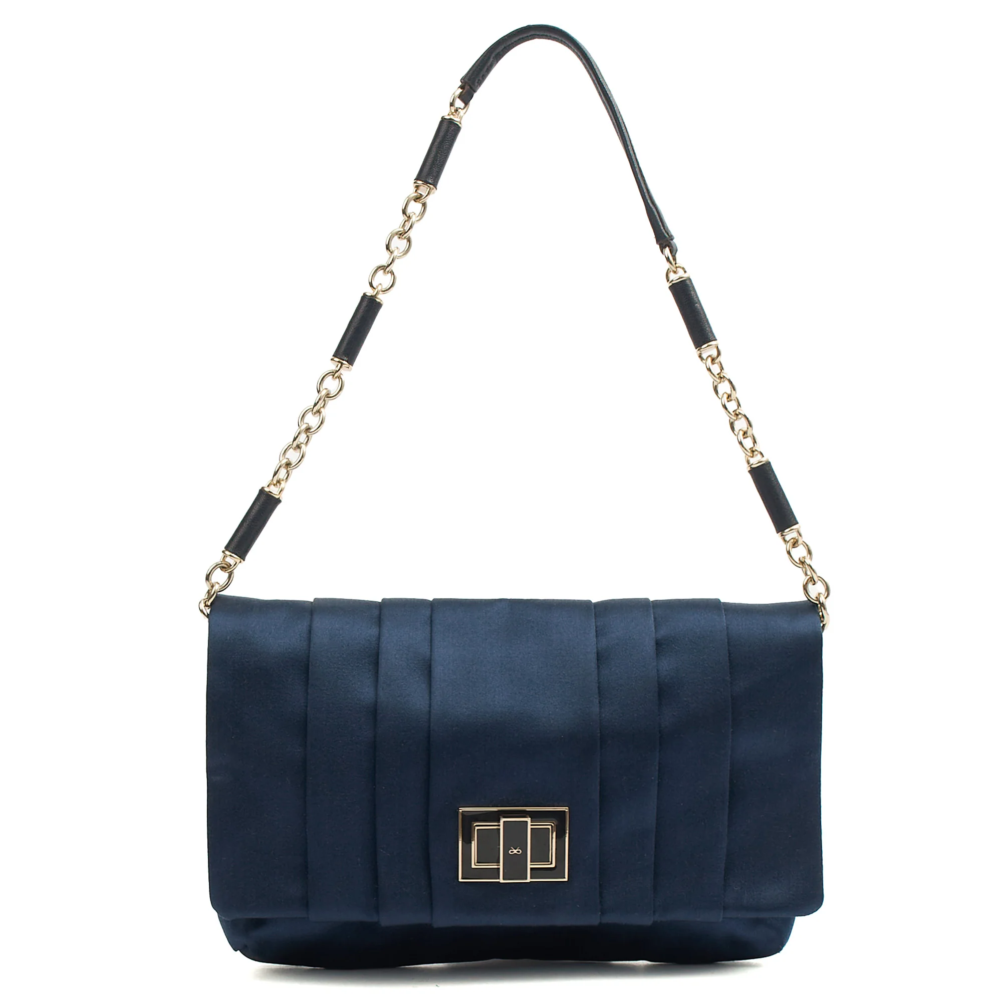 Picture of Anya Hindmarch Shoulder Bag Shoulder Bag in Navy, Fabric
