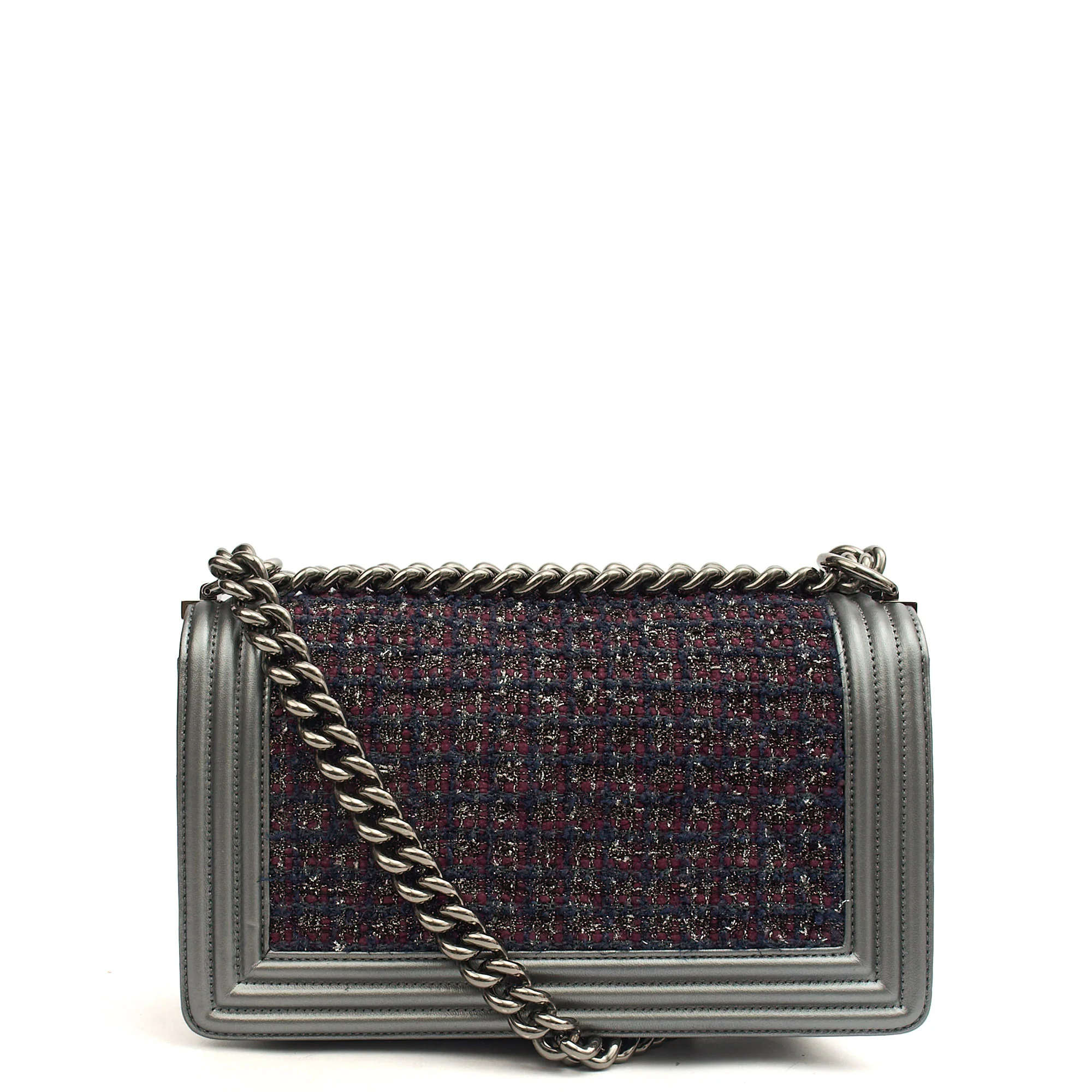 Picture of Chanel Shoulder Bag Boy - Medium in Multi, Fabric