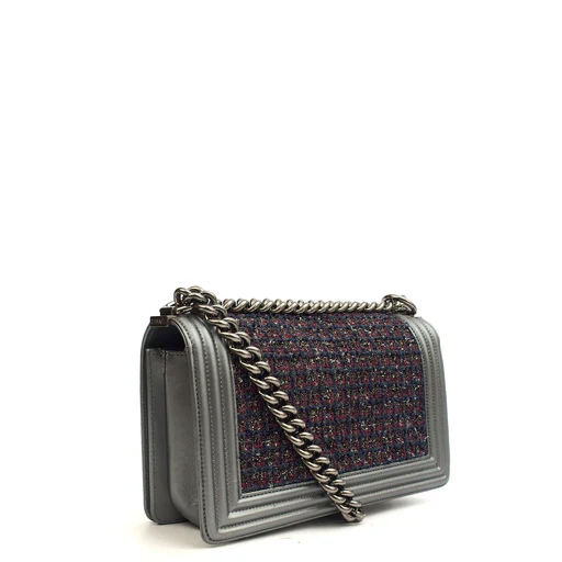 Picture of Chanel Shoulder Bag Boy - Medium in Multi, Fabric