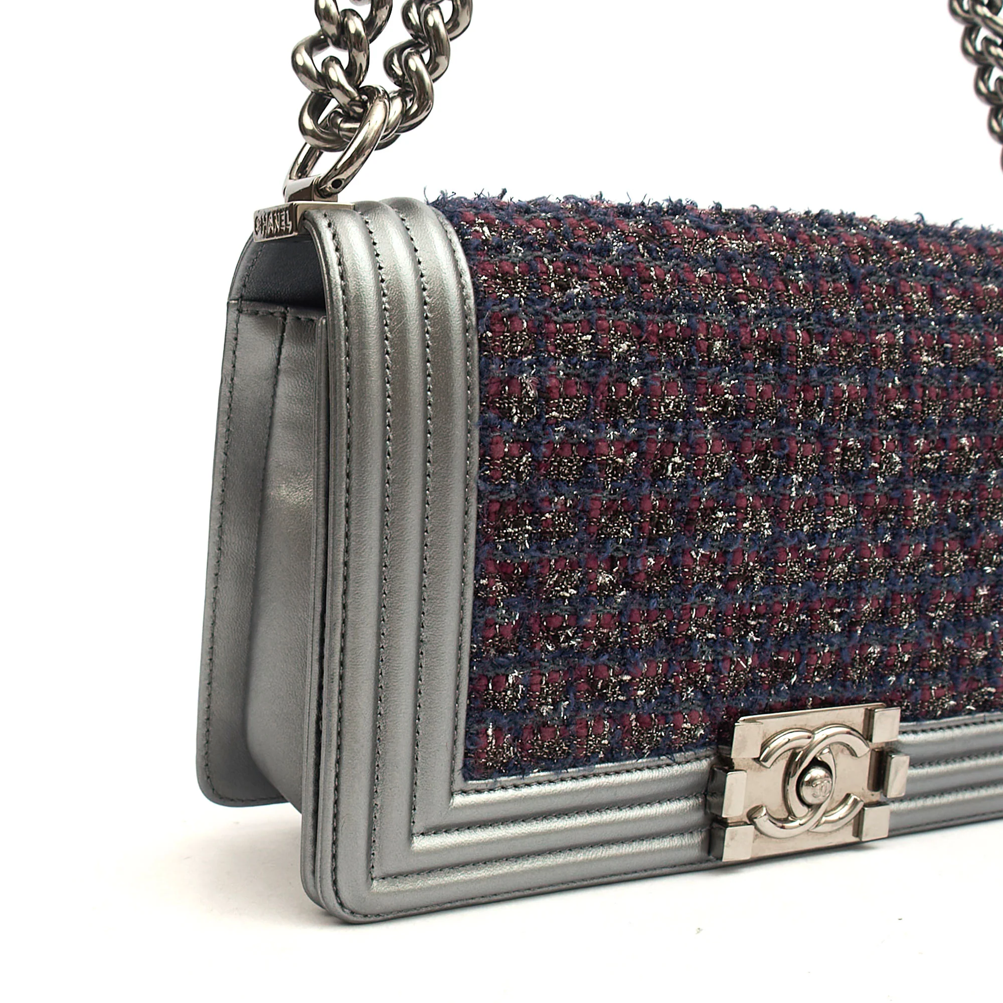 Picture of Chanel Shoulder Bag Boy - Medium in Multi, Fabric