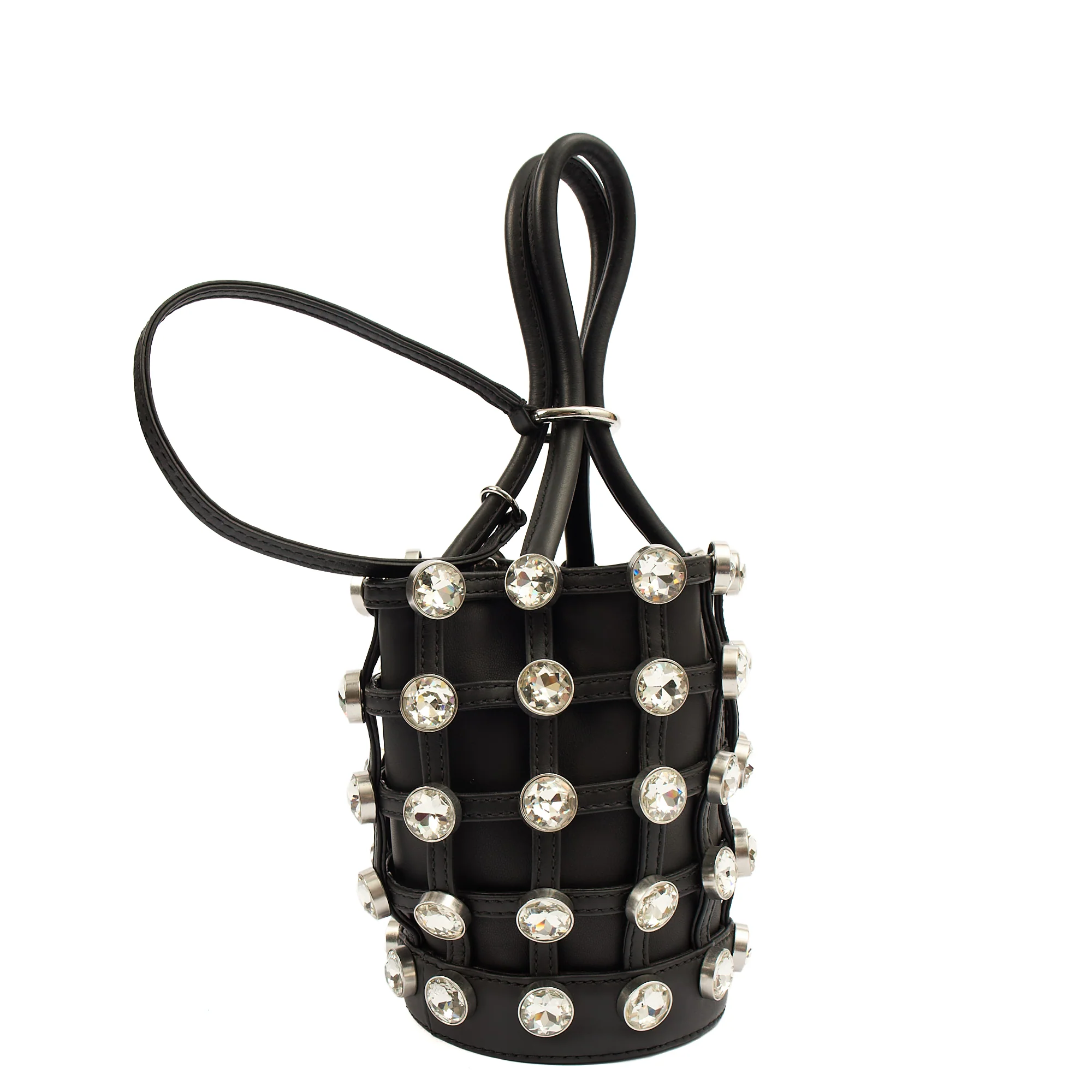 Picture of Alexander Wang Bucket Bag Tote in Black, Leather