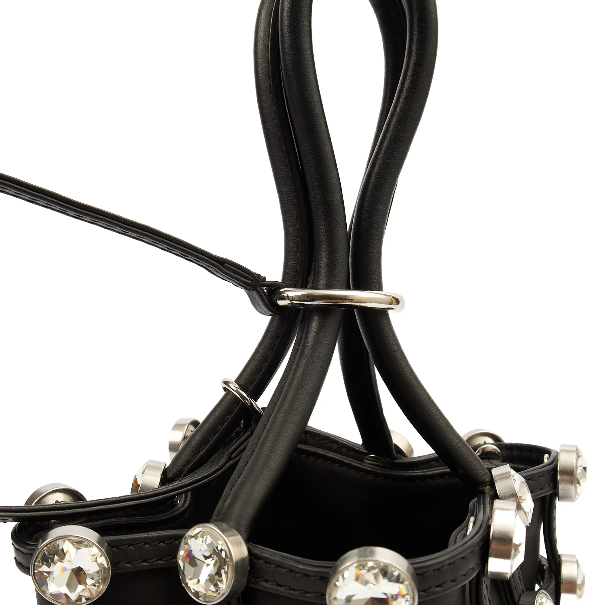 Picture of Alexander Wang Bucket Bag Tote in Black, Leather