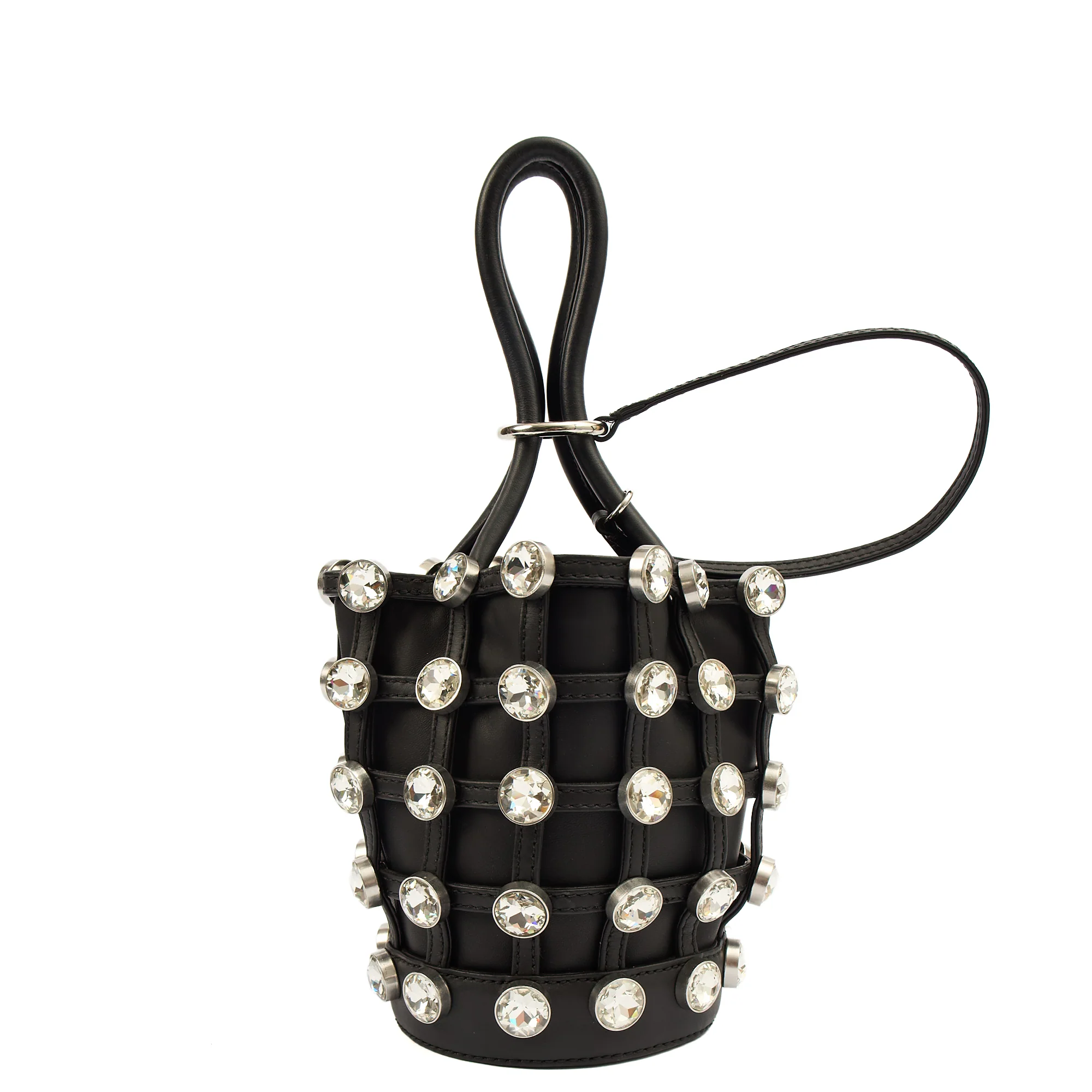 Picture of Alexander Wang Bucket Bag Tote in Black, Leather