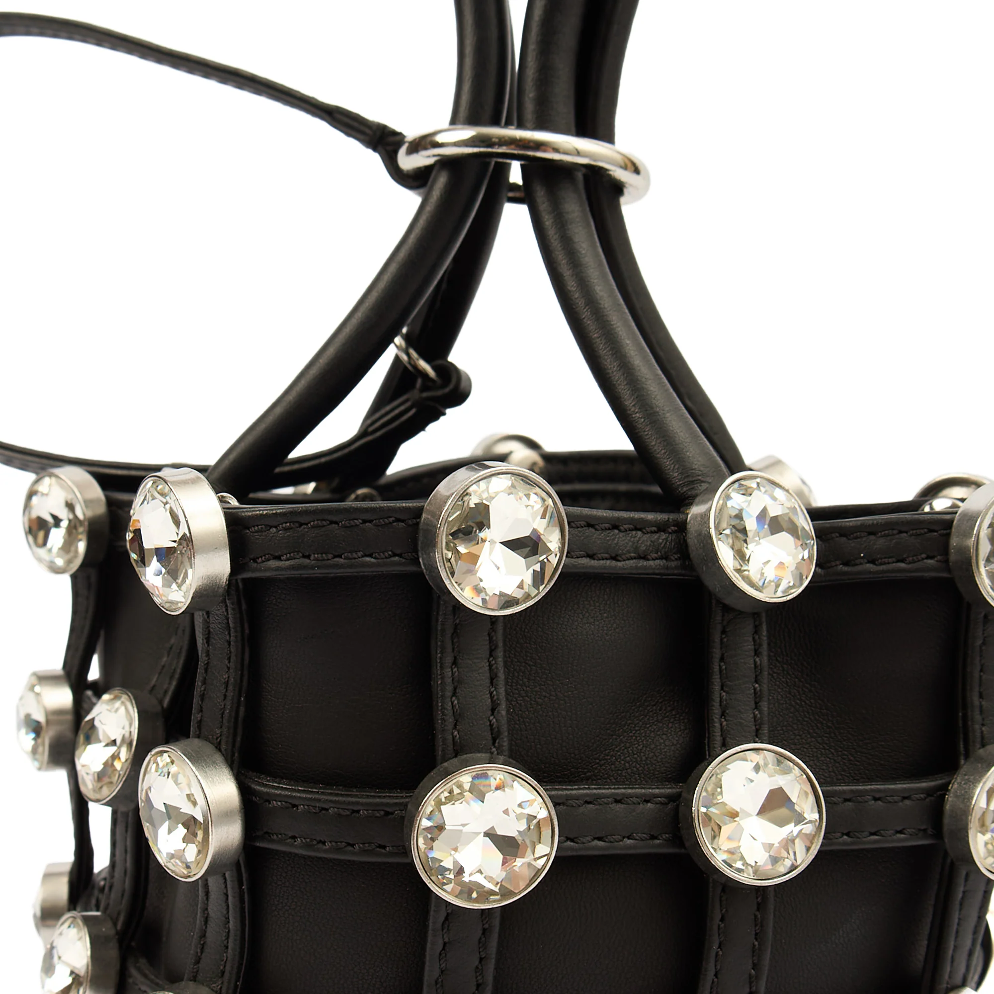 Picture of Alexander Wang Bucket Bag Tote in Black, Leather