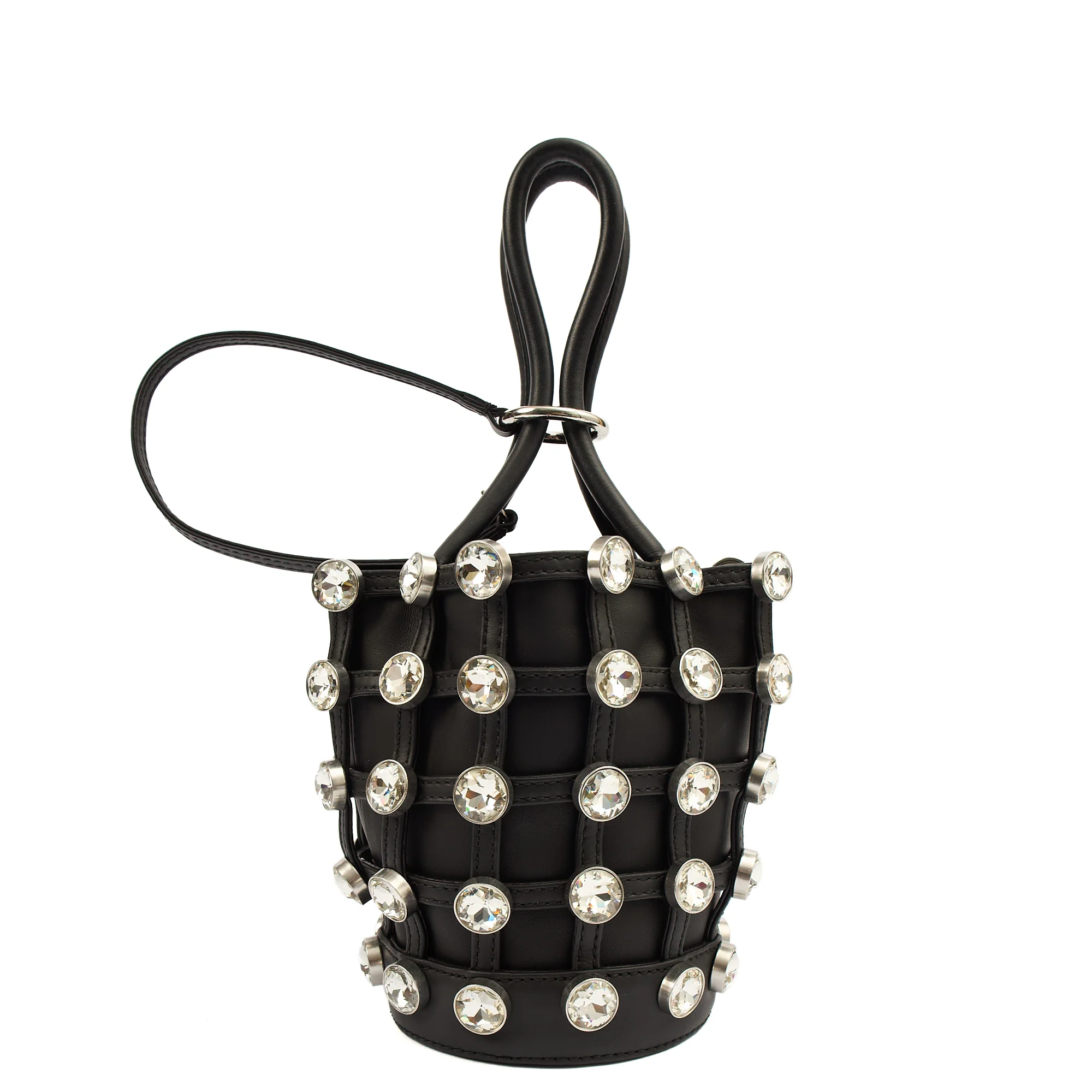 Picture of Alexander Wang Bucket Bag Tote in Black, Leather