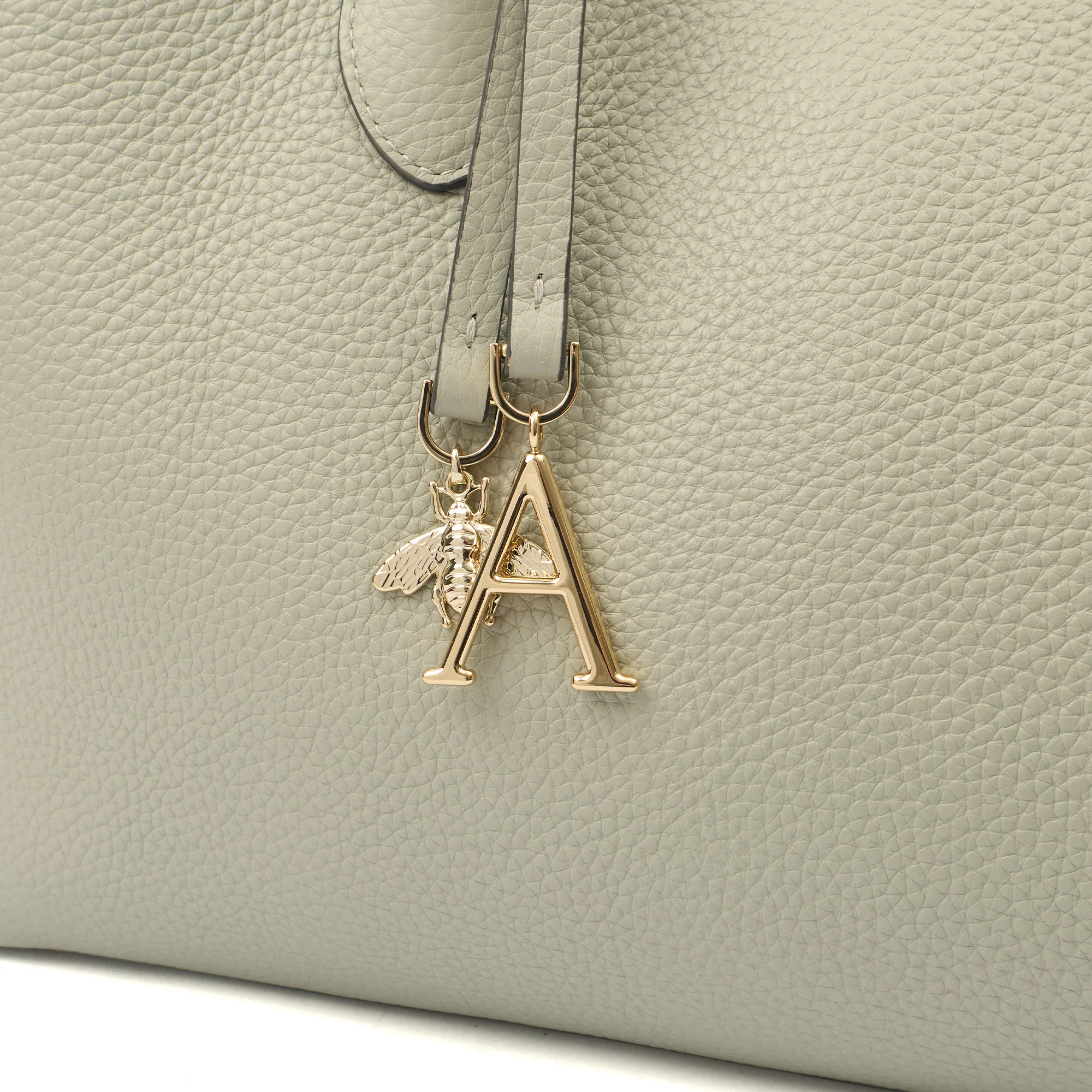 Picture of Aspinal of London Tote London Tote- Large in Blue, Leather