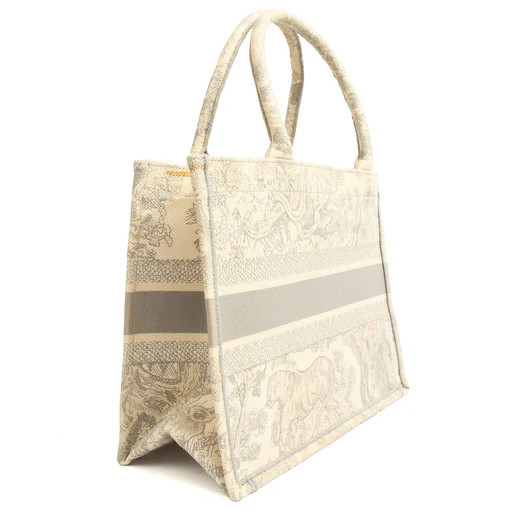 Picture of Christian Dior Tote Book Tote - Small in Blue, Dior Oblique Embroidery