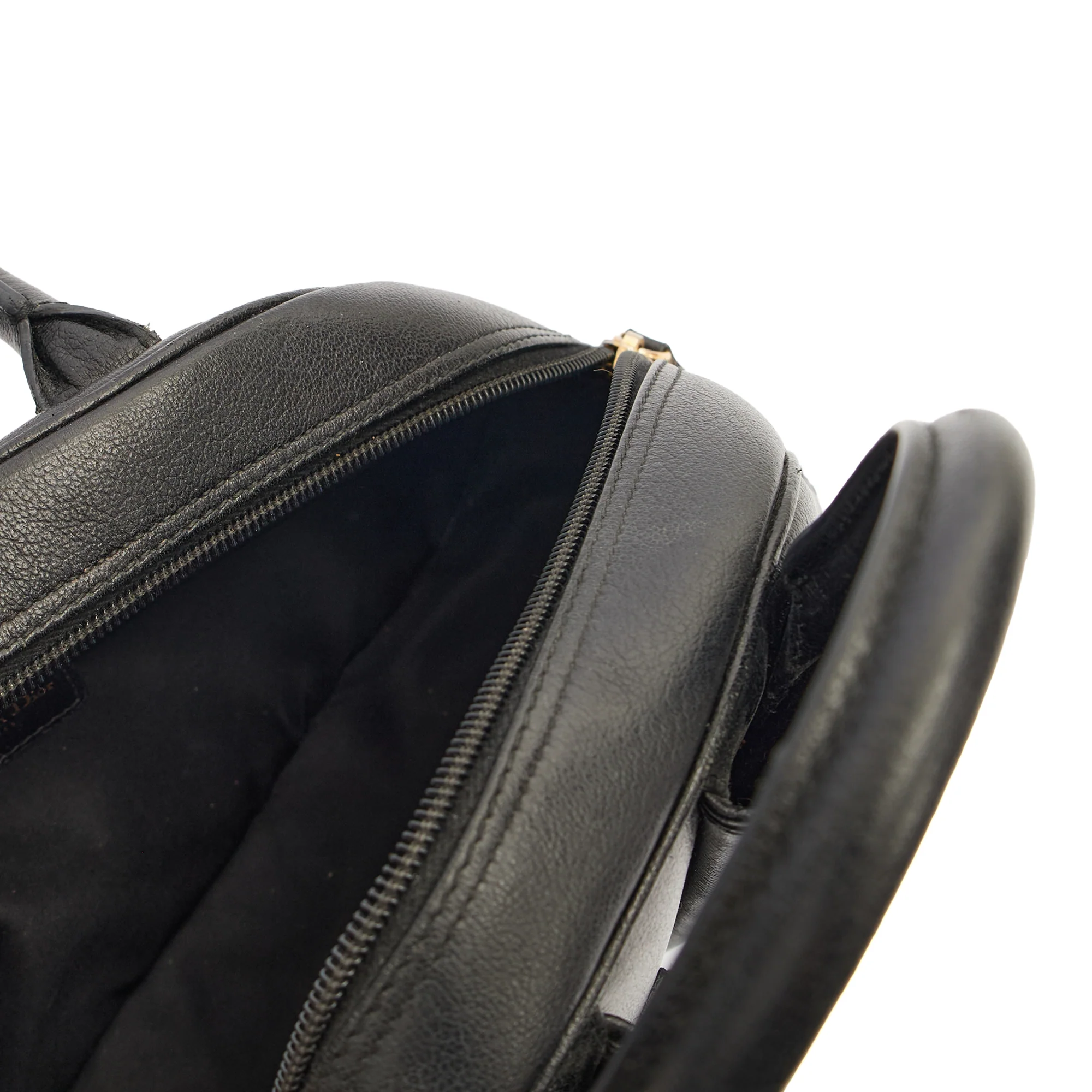 Picture of Christian Dior Tote Double Saddle Bowler in Black, Calfskin