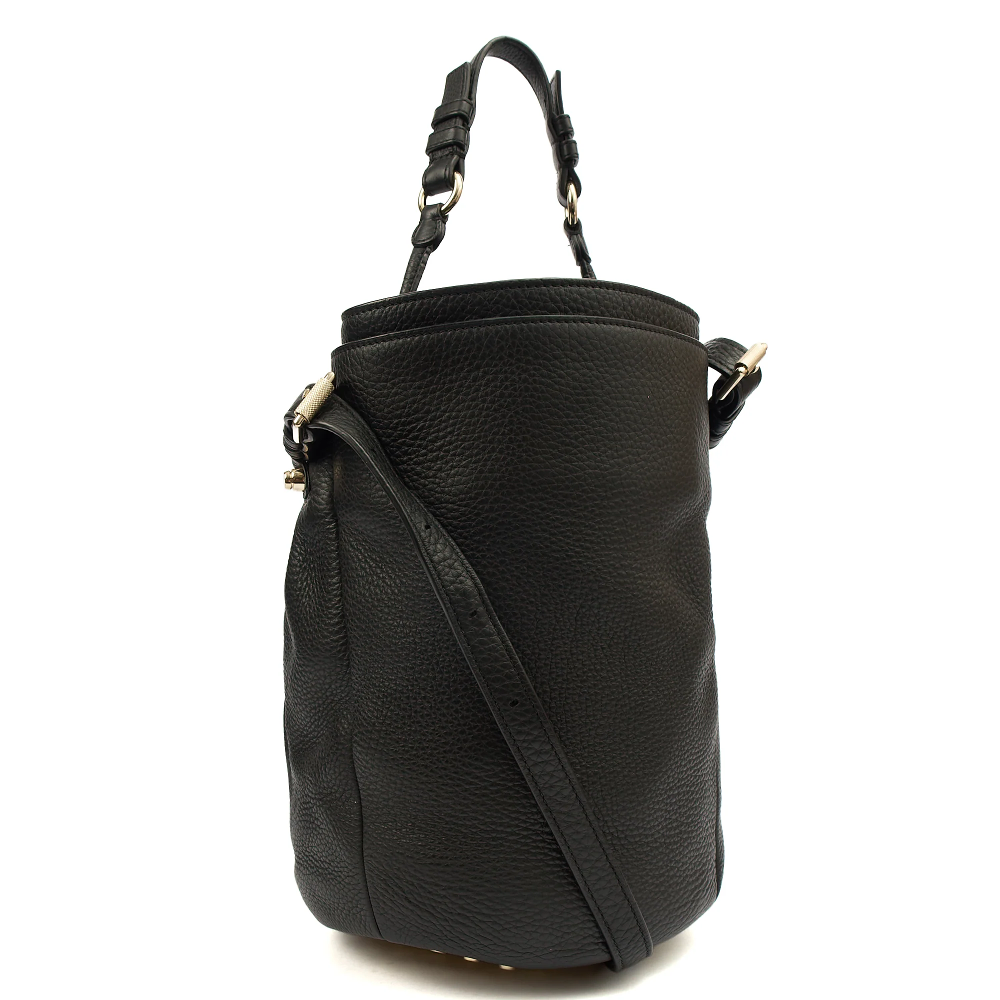 Picture of Alexander Wang Bucket Bag Diego Bucket Bag in Black, Leather