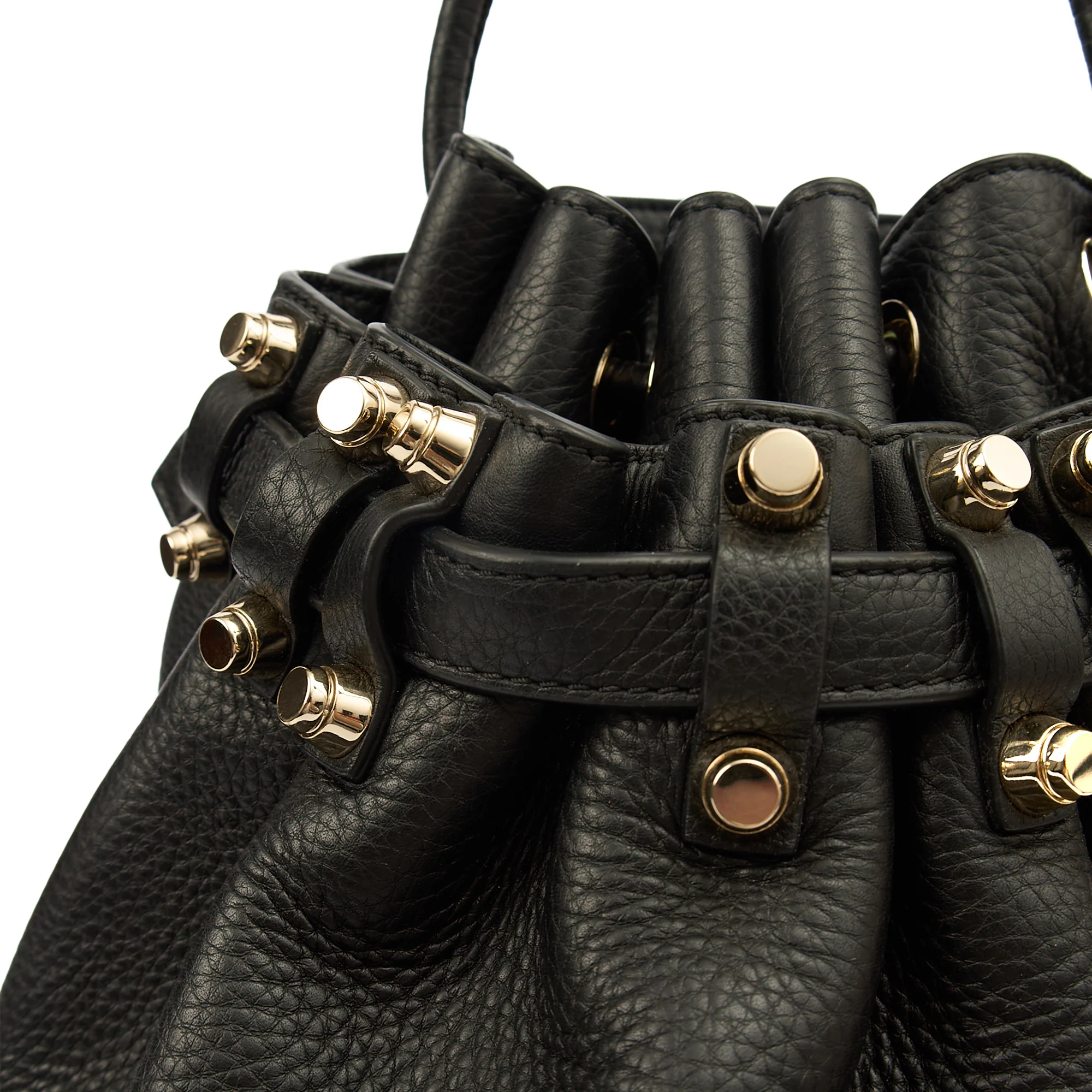 Picture of Alexander Wang Bucket Bag Diego Bucket Bag in Black, Leather