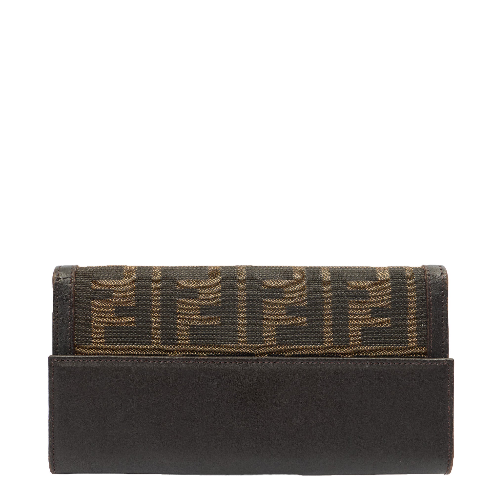 Picture of Fendi Purse Continental Wallet in Zucca FF, Canvas