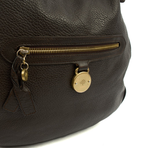 Picture of Mulberry Tote Daria Hobo in Amber, Calfskin Leather
