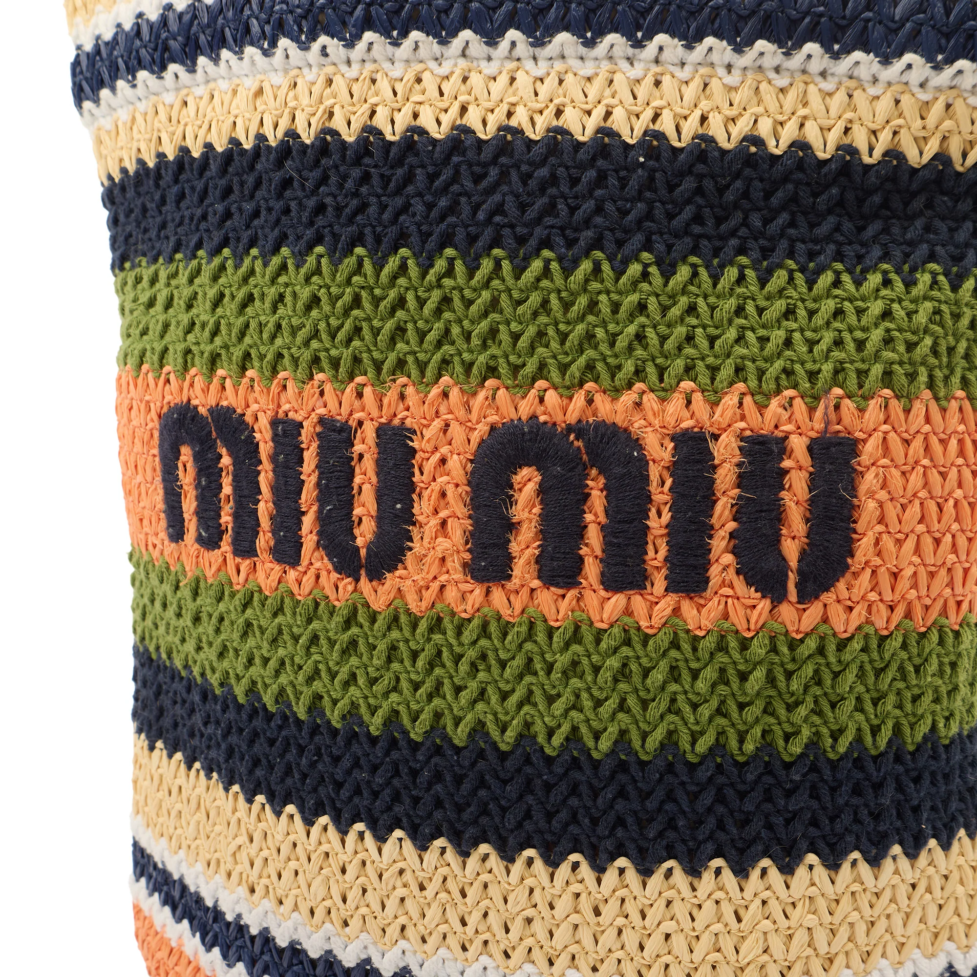 Picture of Miu Miu Tote Tote in Multi, Fabric
