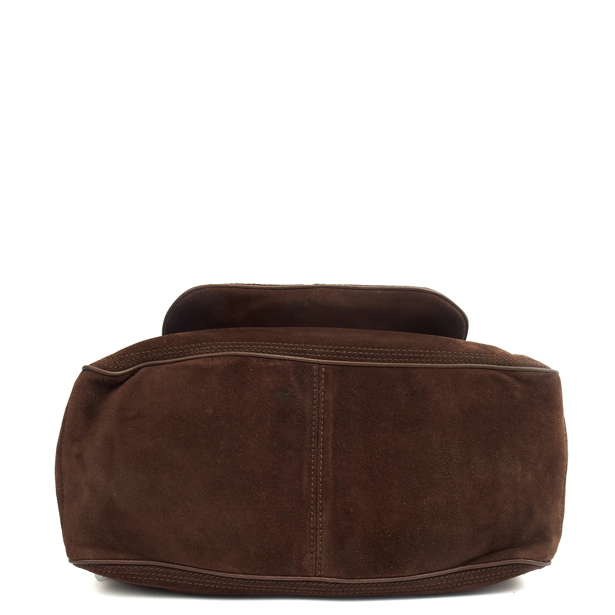 Picture of Celine Top Handle Boogie Bag in Brown, Suede