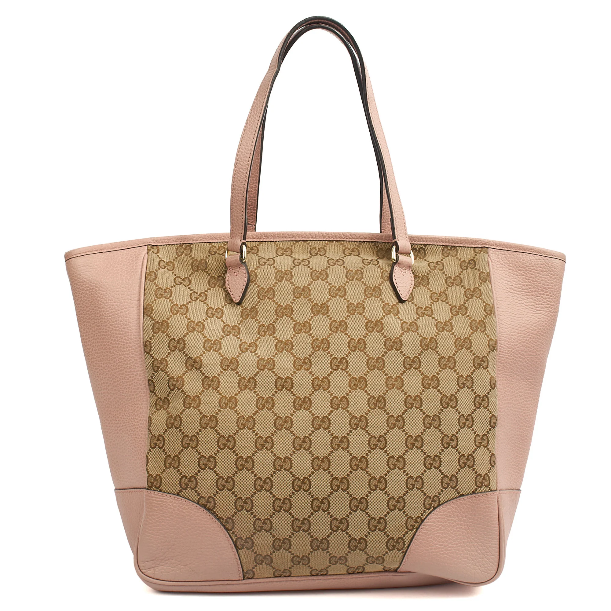 Picture of Gucci Tote Abbey Tote in Pink, GG Supreme Canvas
