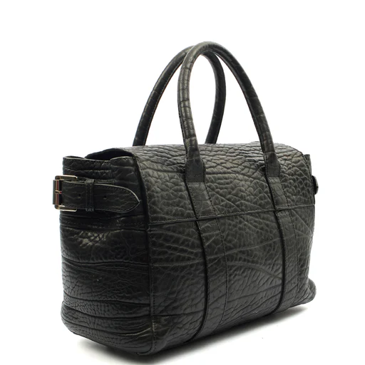 Picture of Mulberry Tote Bayswater Heritage in Black, Calfskin Leather