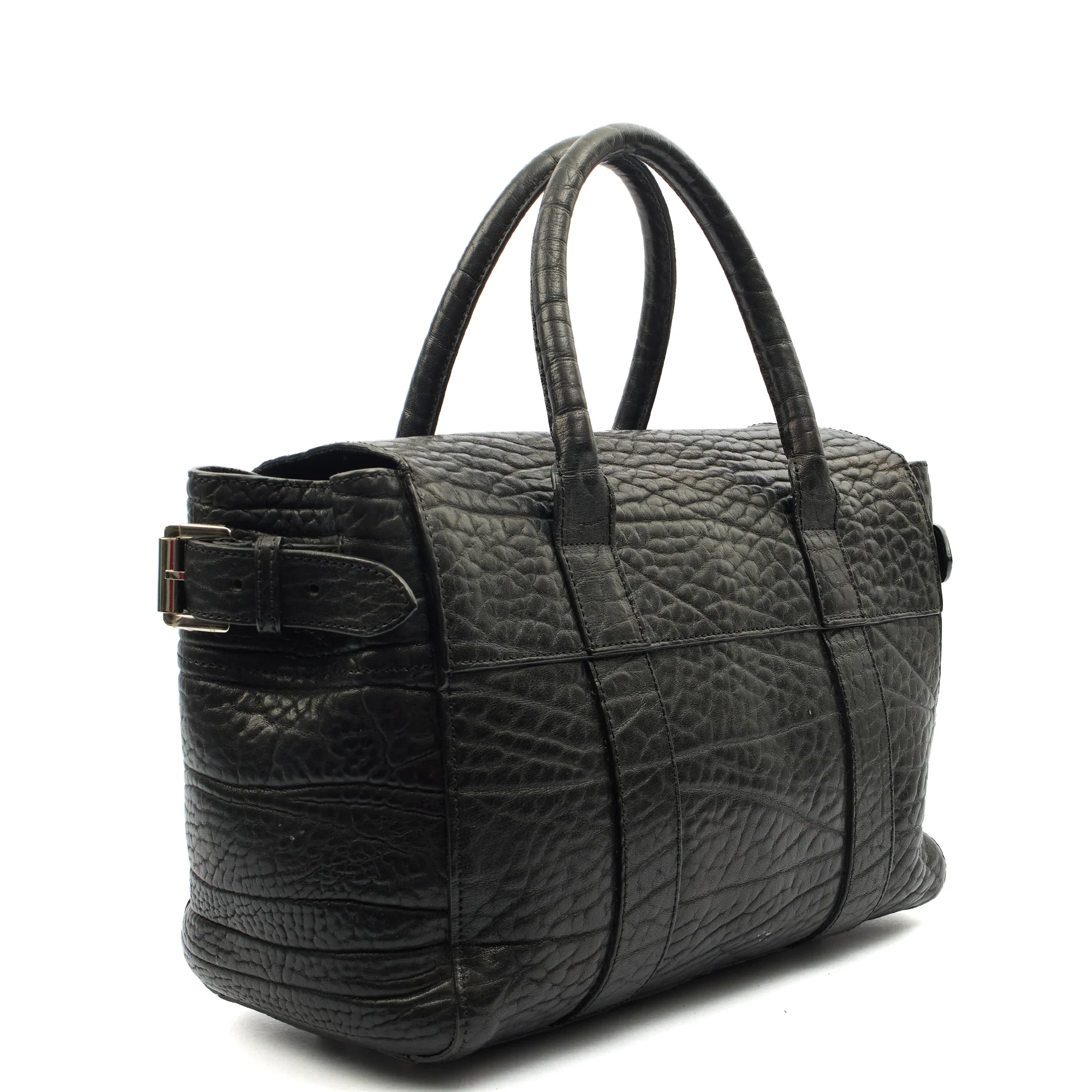 Picture of Mulberry Tote Bayswater Heritage in Black, Calfskin Leather